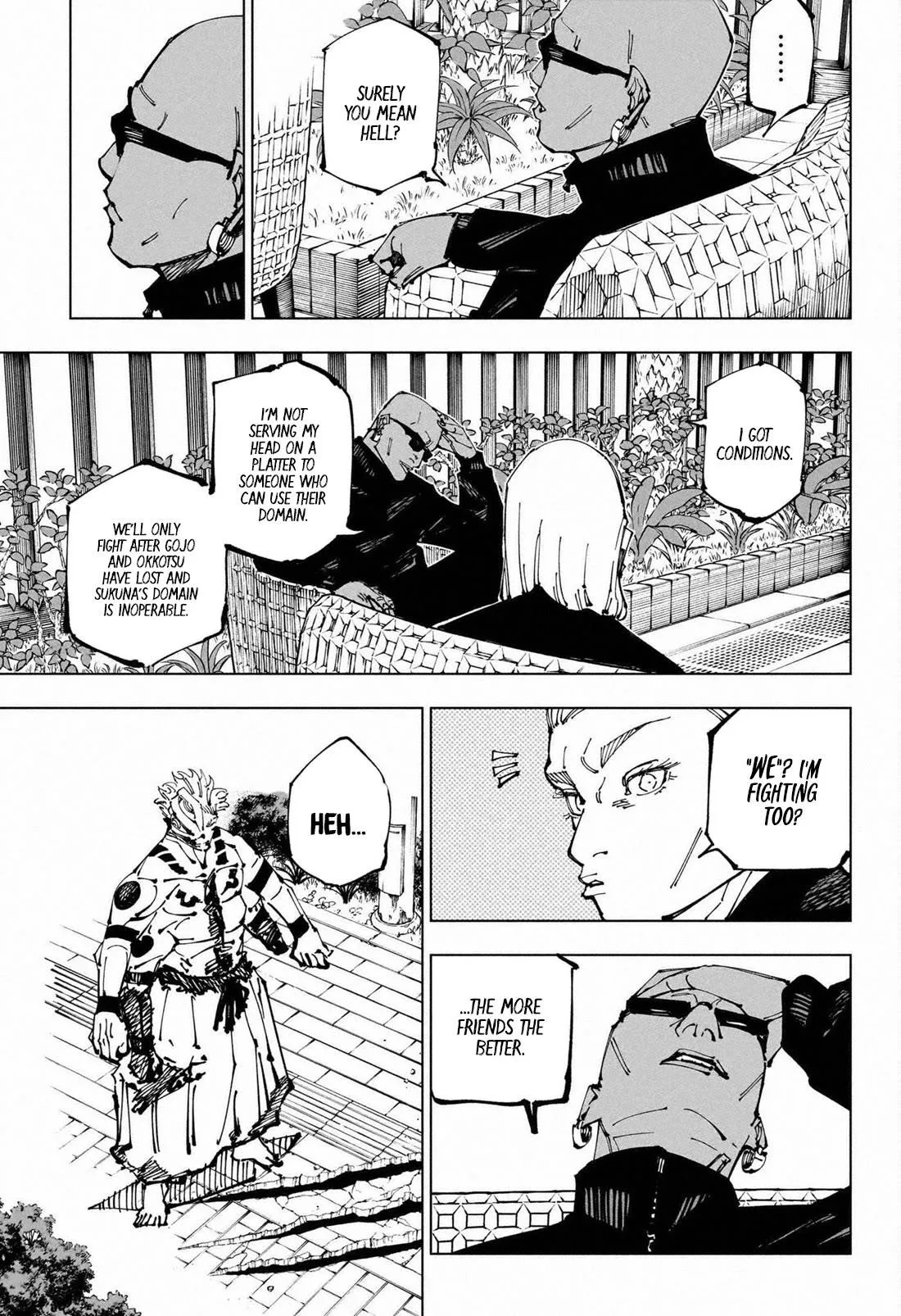 JUJUTSU KAISEN Chapter 255 page 6