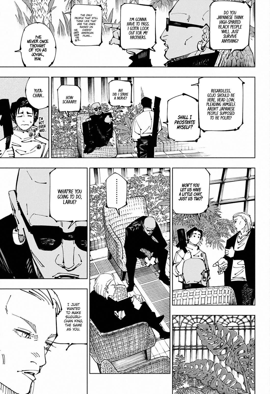JUJUTSU KAISEN Chapter 255 page 4