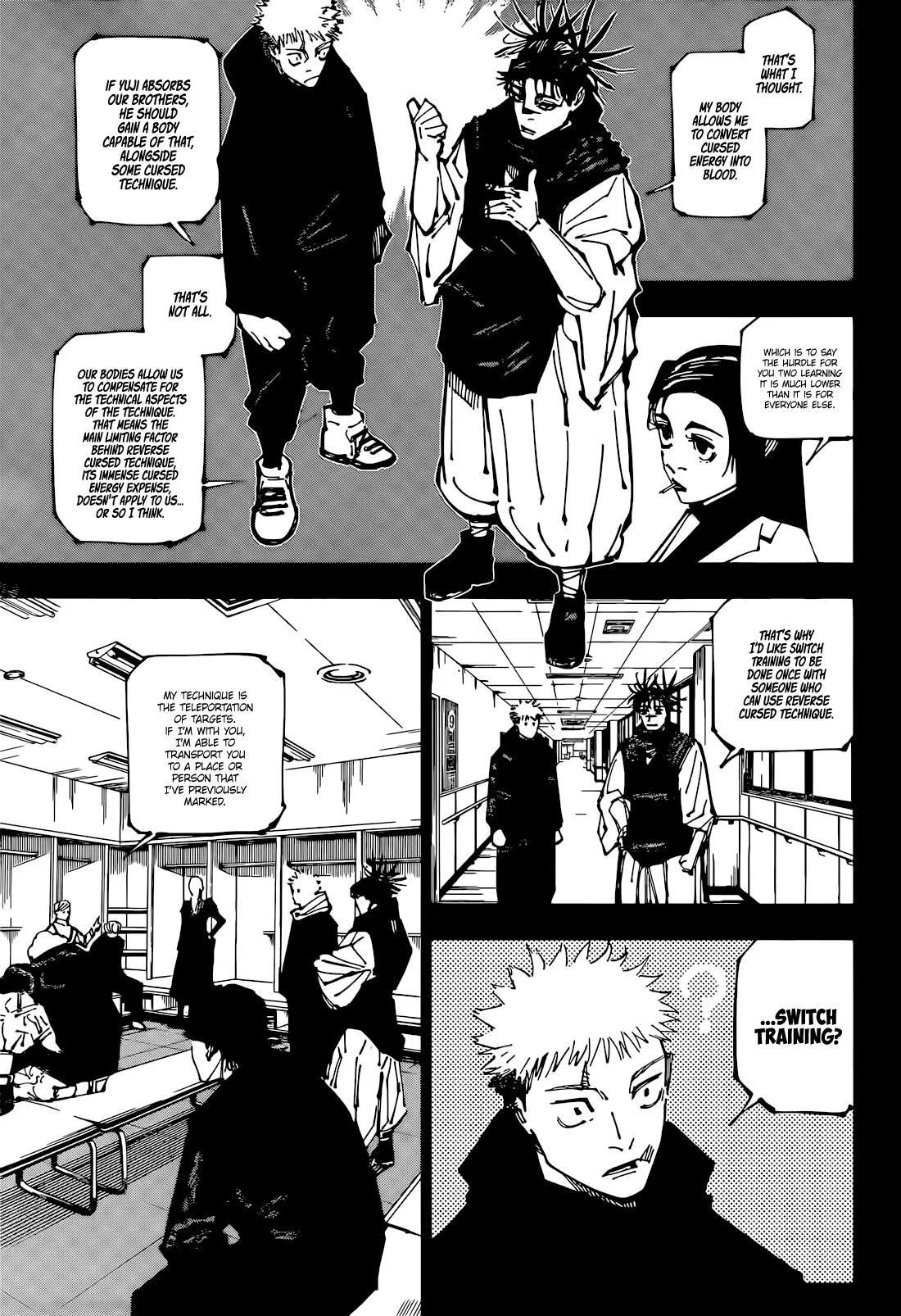 JUJUTSU KAISEN Chapter 258 page 6