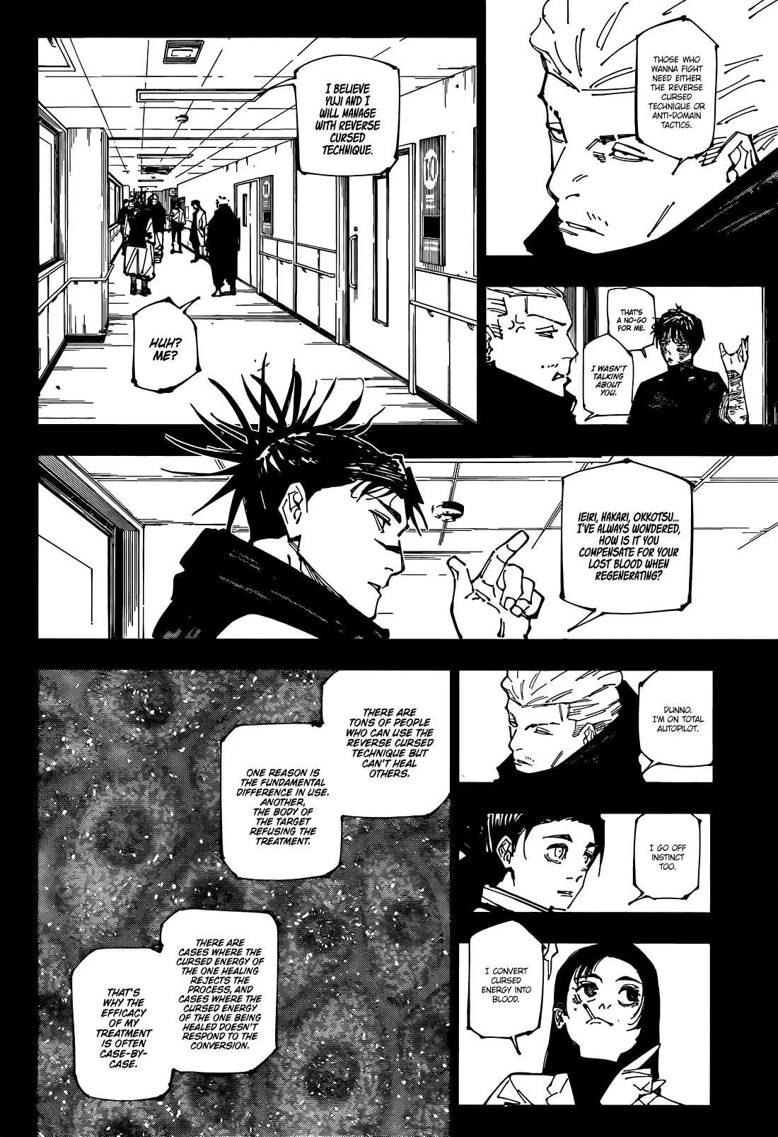 JUJUTSU KAISEN Chapter 258 page 5
