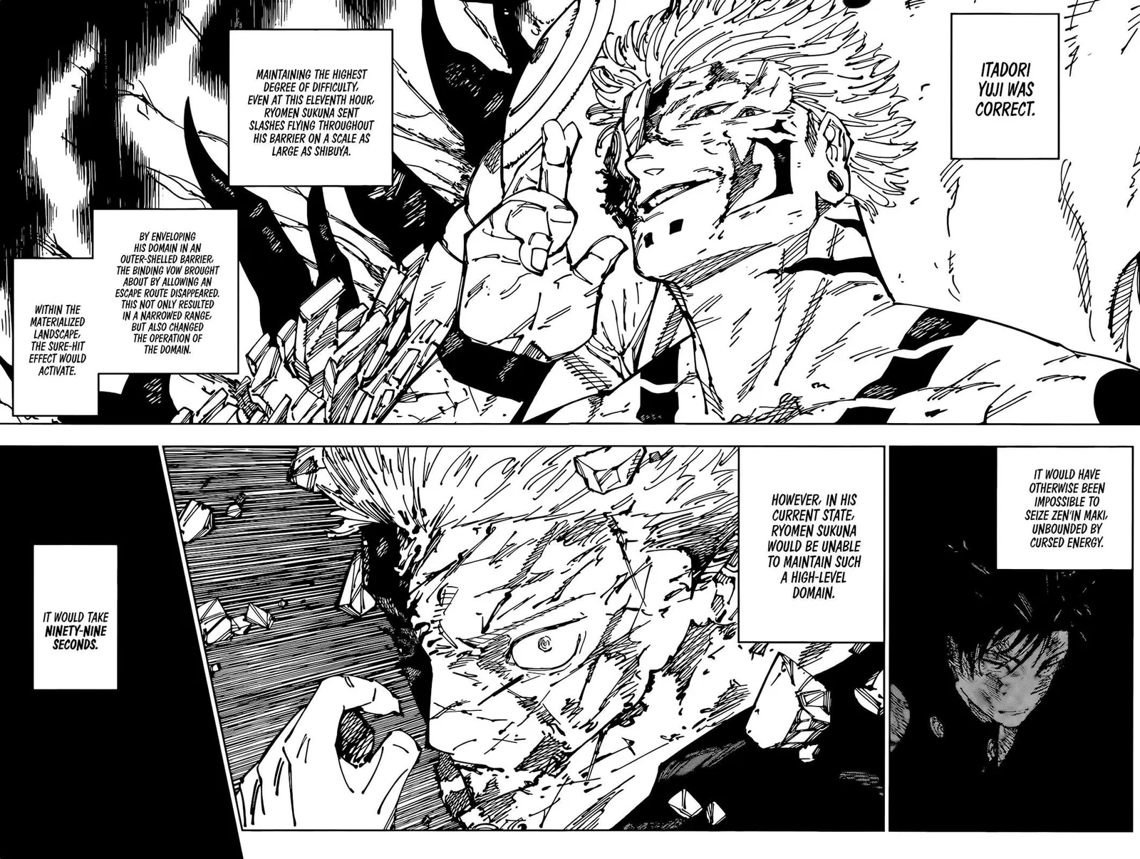 JUJUTSU KAISEN Chapter 258 page 11