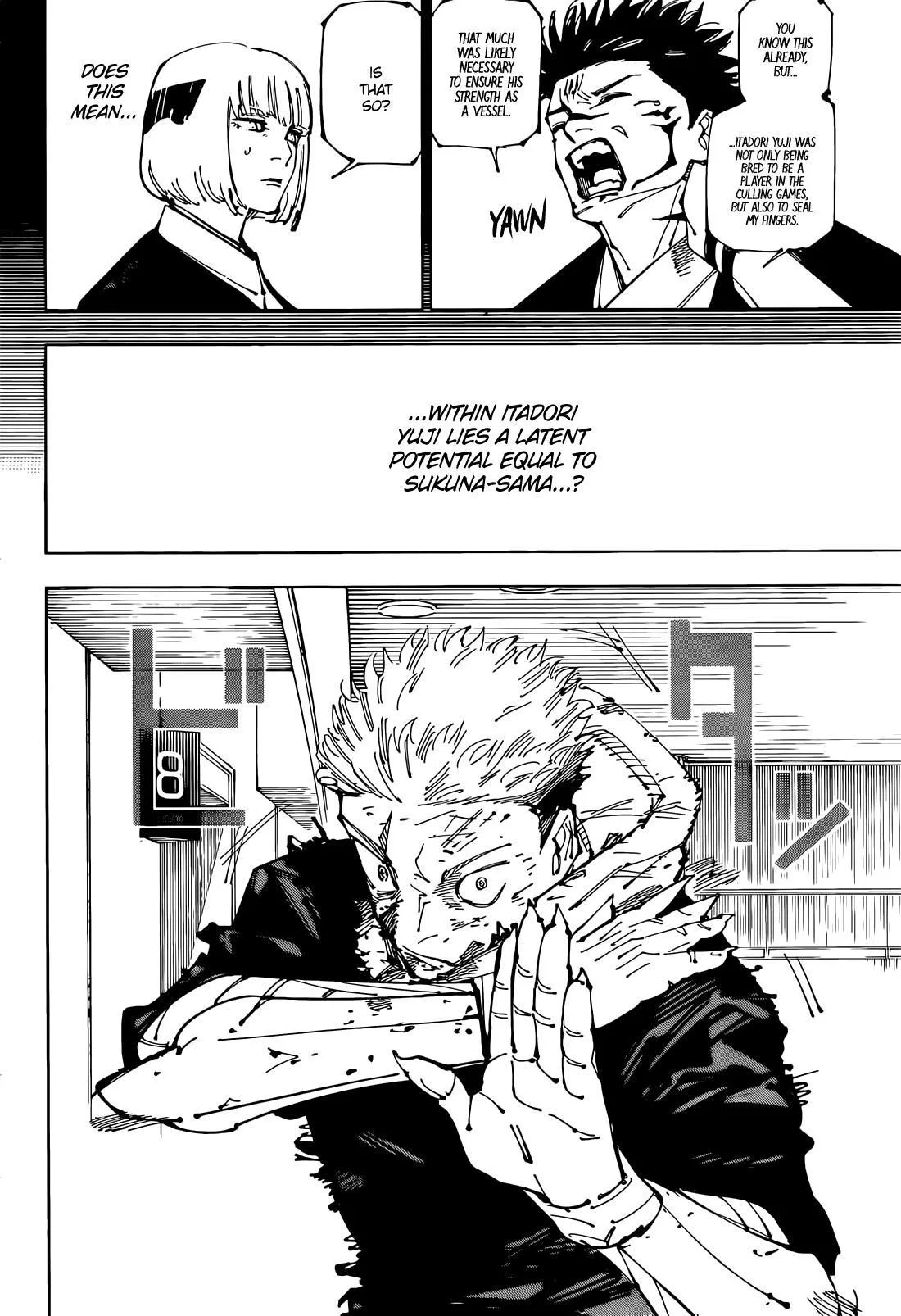 JUJUTSU KAISEN Chapter 257 page 3