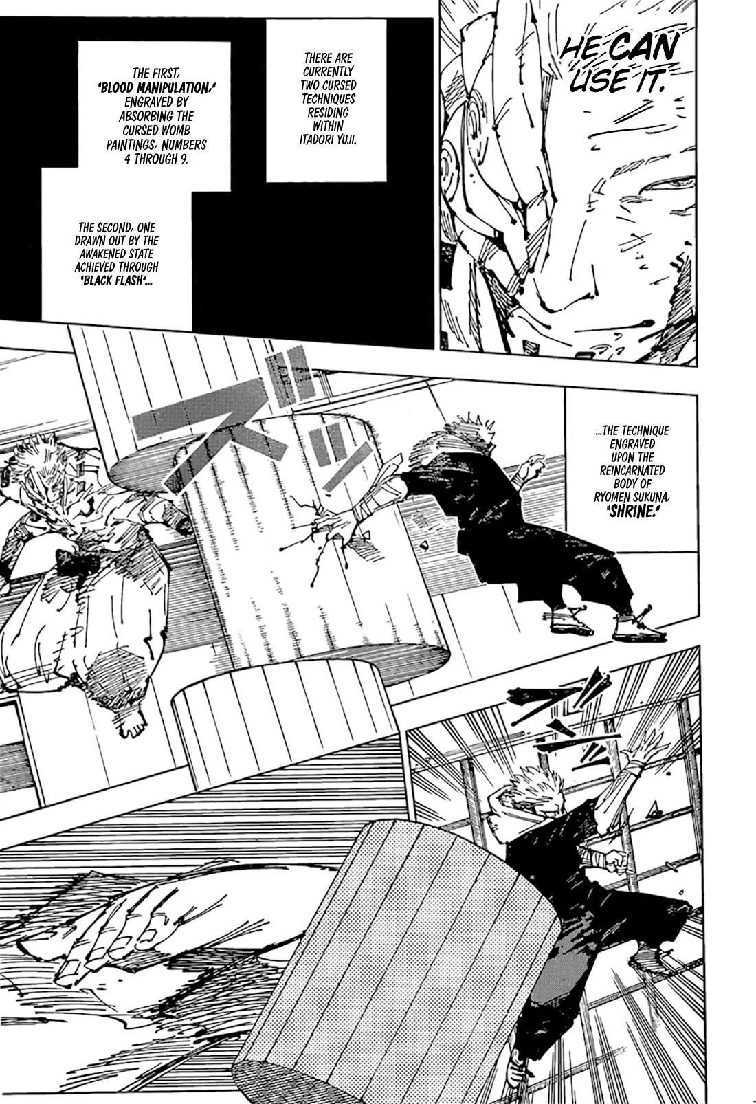 JUJUTSU KAISEN Chapter 257 page 8