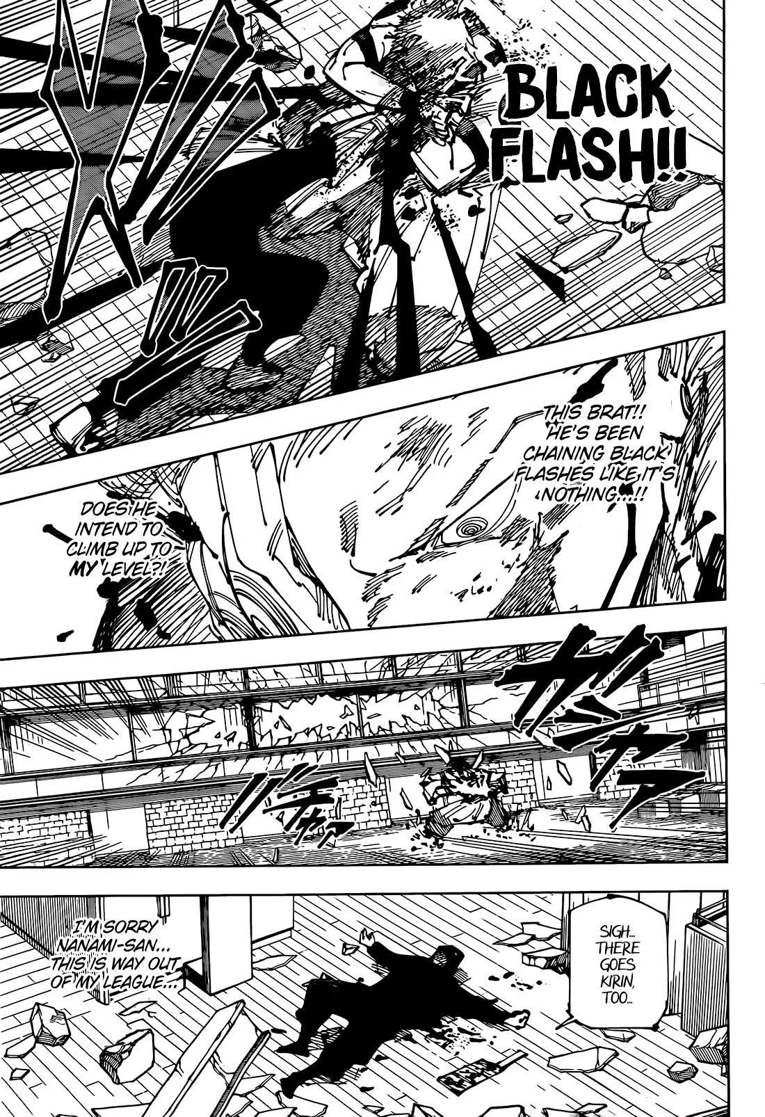 JUJUTSU KAISEN Chapter 257 page 14