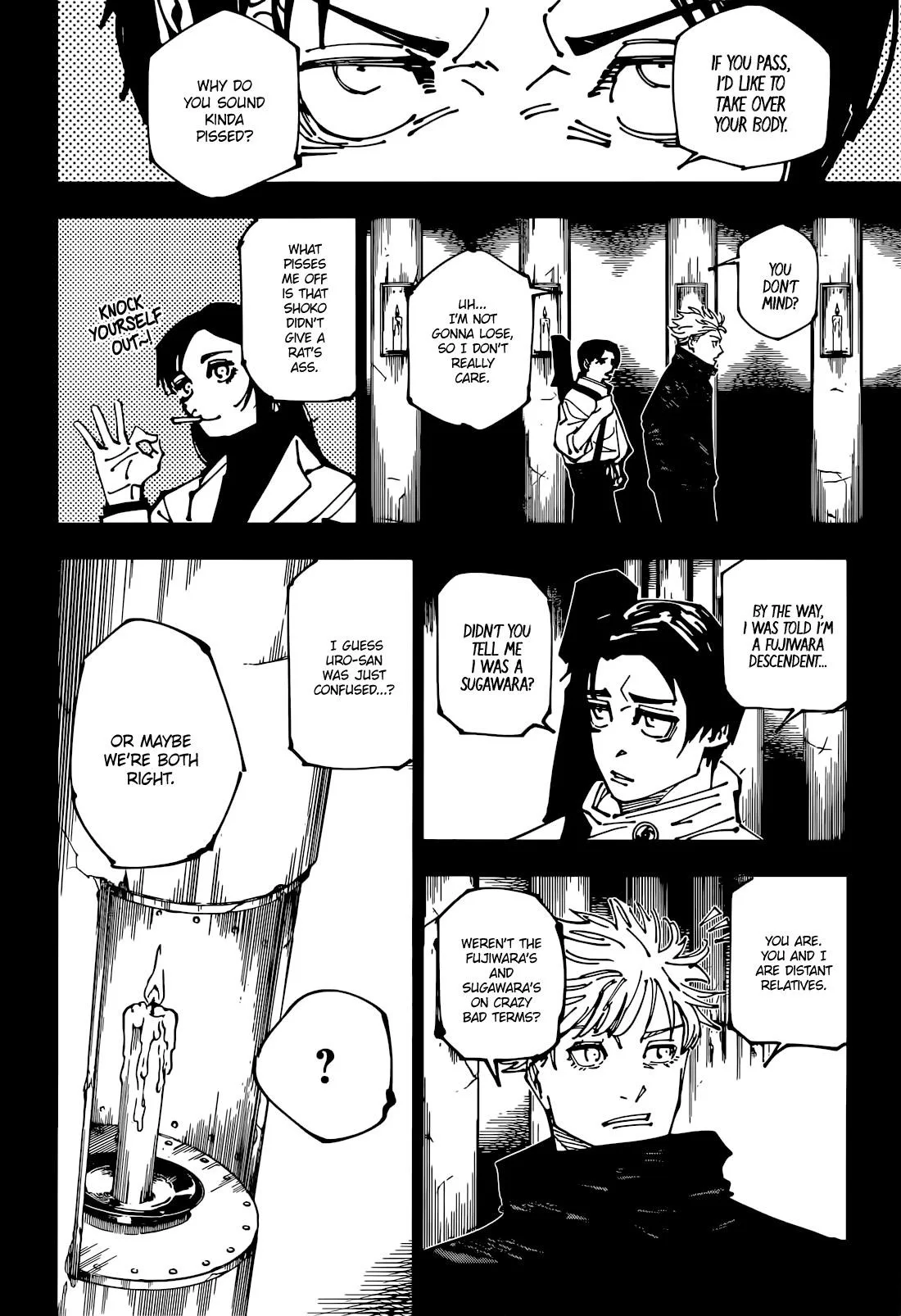 JUJUTSU KAISEN Chapter 261 page 9