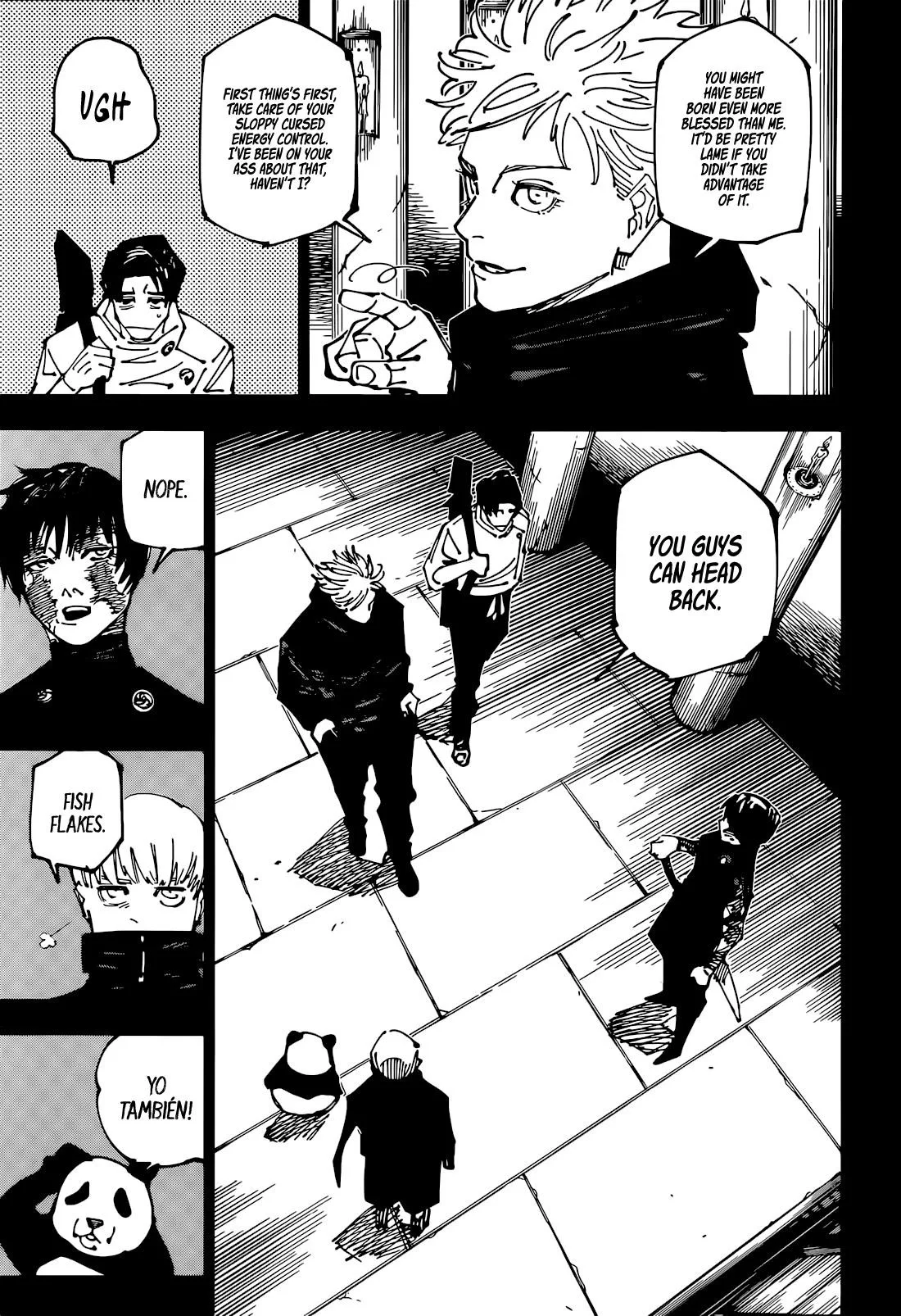 JUJUTSU KAISEN Chapter 261 page 10