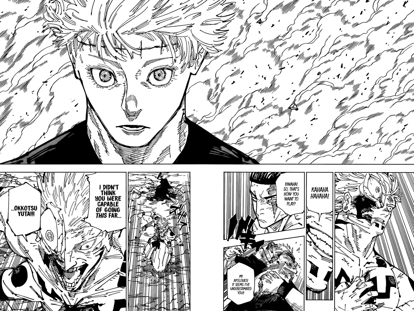 JUJUTSU KAISEN Chapter 261 page 4
