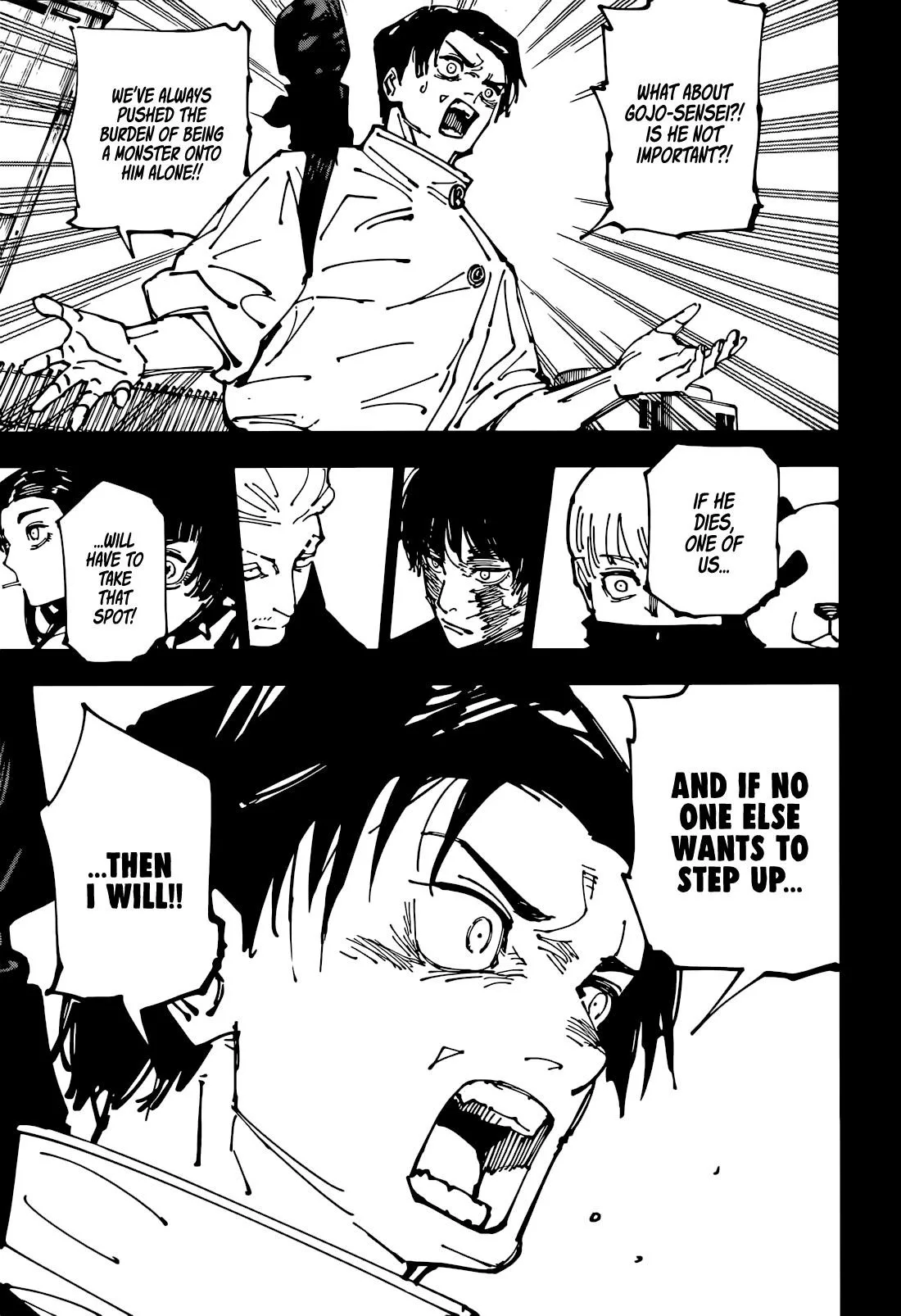 JUJUTSU KAISEN Chapter 261 page 8