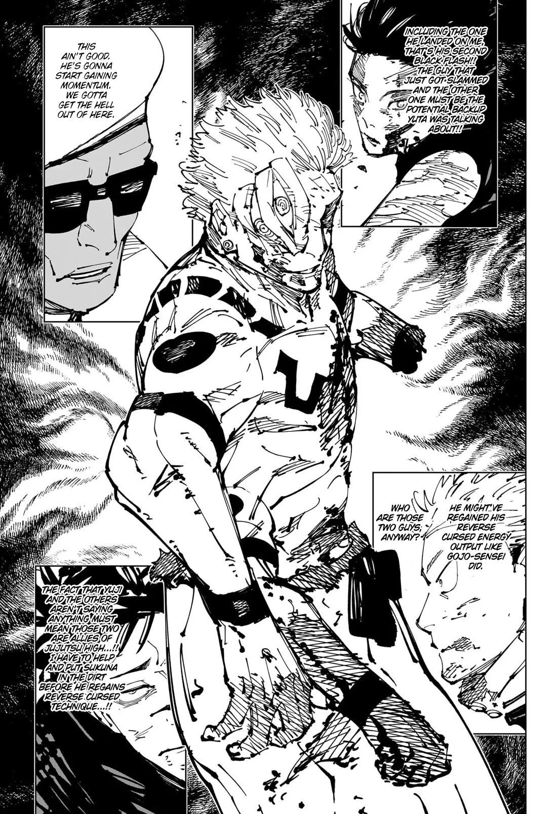 JUJUTSU KAISEN Chapter 256 page 4