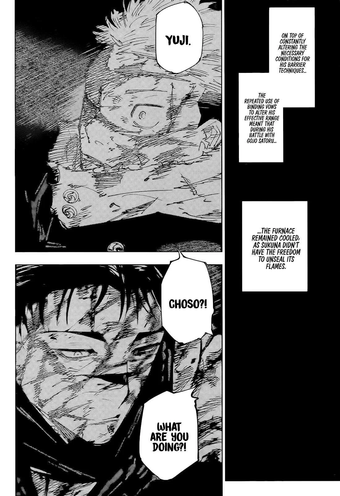 JUJUTSU KAISEN Chapter 259 page 5