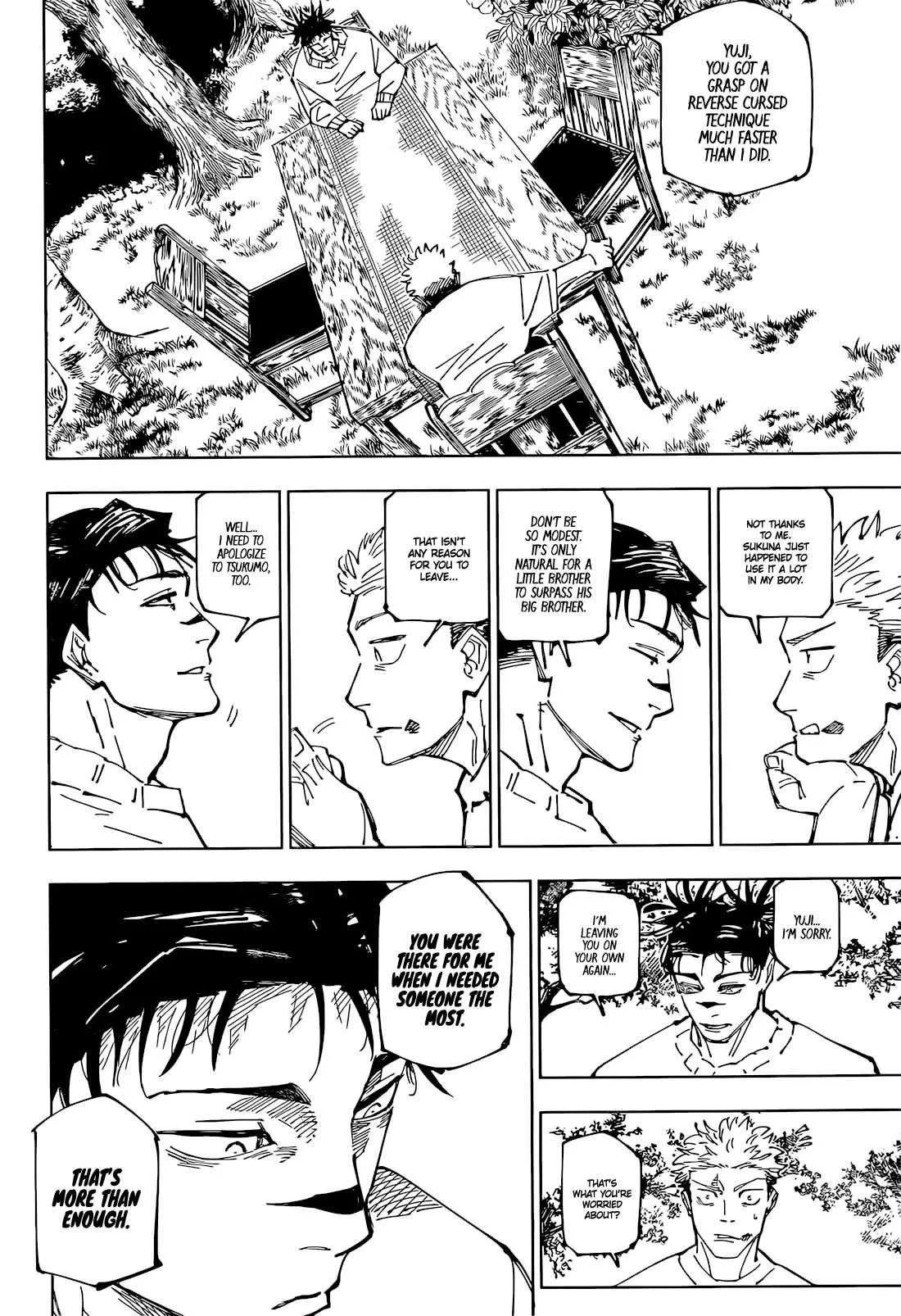 JUJUTSU KAISEN Chapter 259 page 7