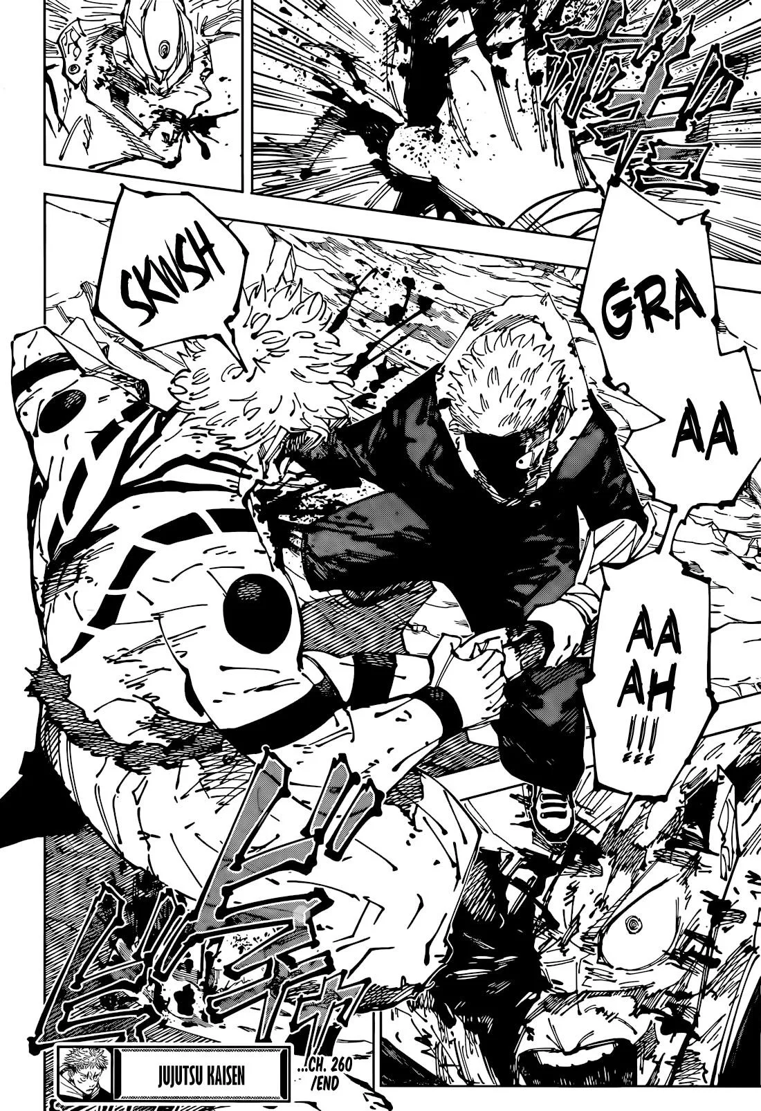 JUJUTSU KAISEN Chapter 260 page 17