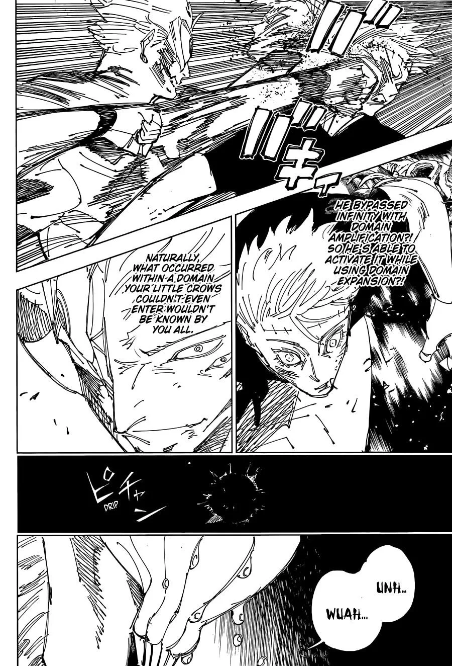 JUJUTSU KAISEN Chapter 262 page 8