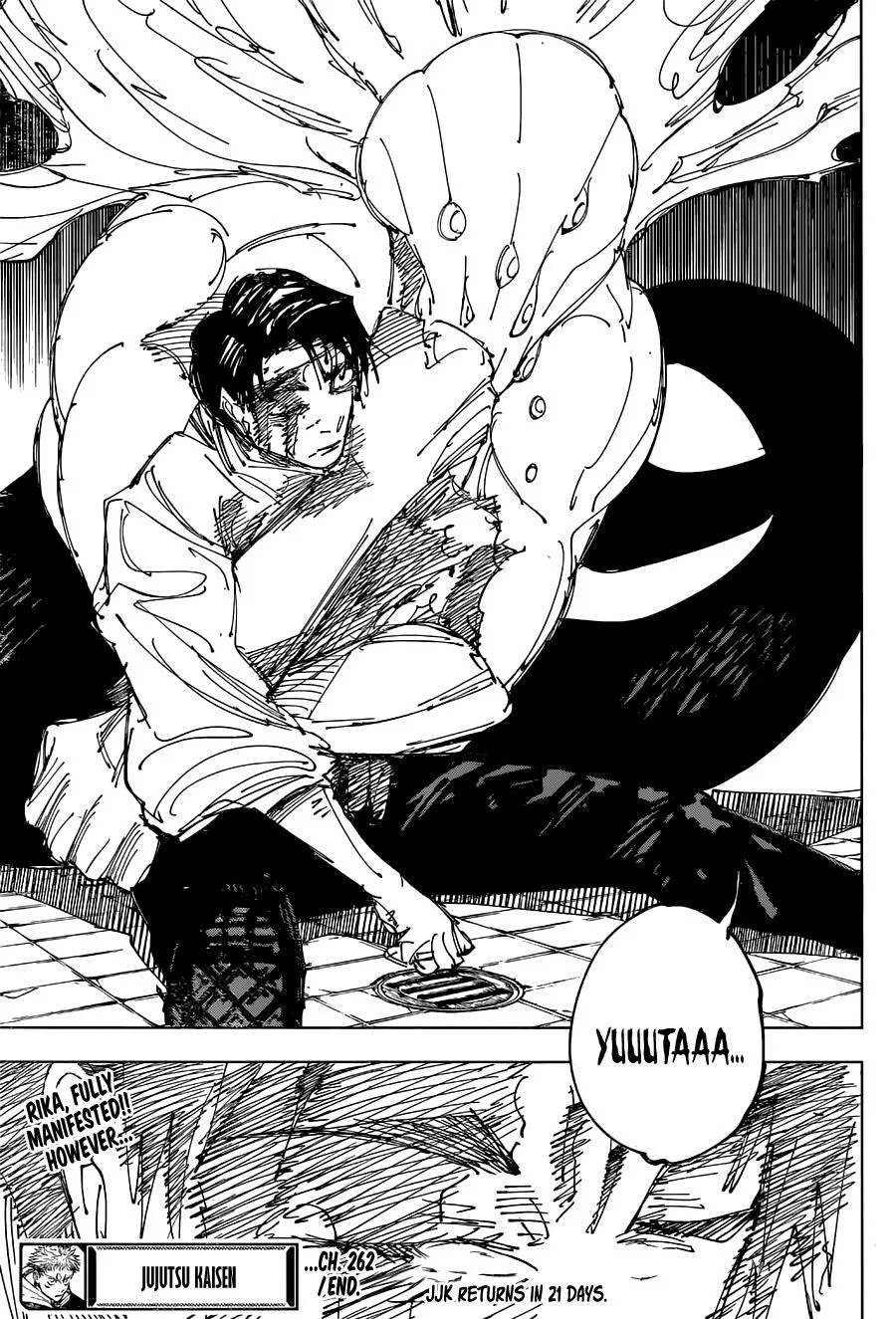 JUJUTSU KAISEN Chapter 262 page 9