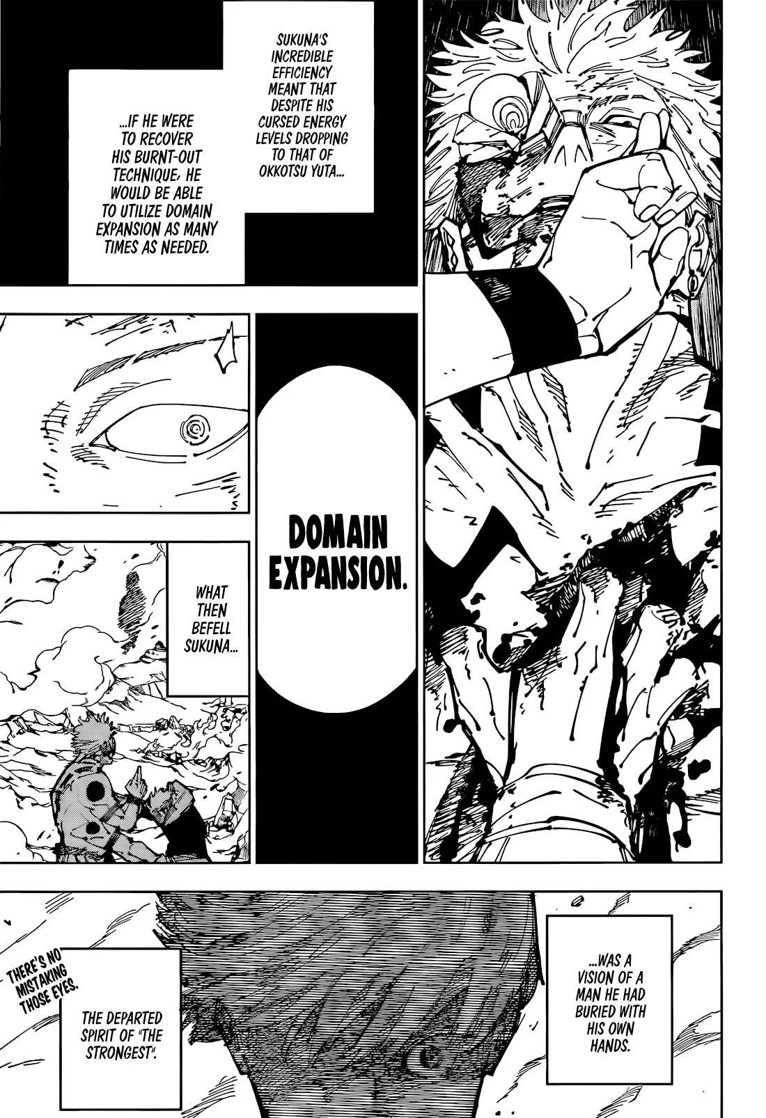 JUJUTSU KAISEN Chapter 260 page 18