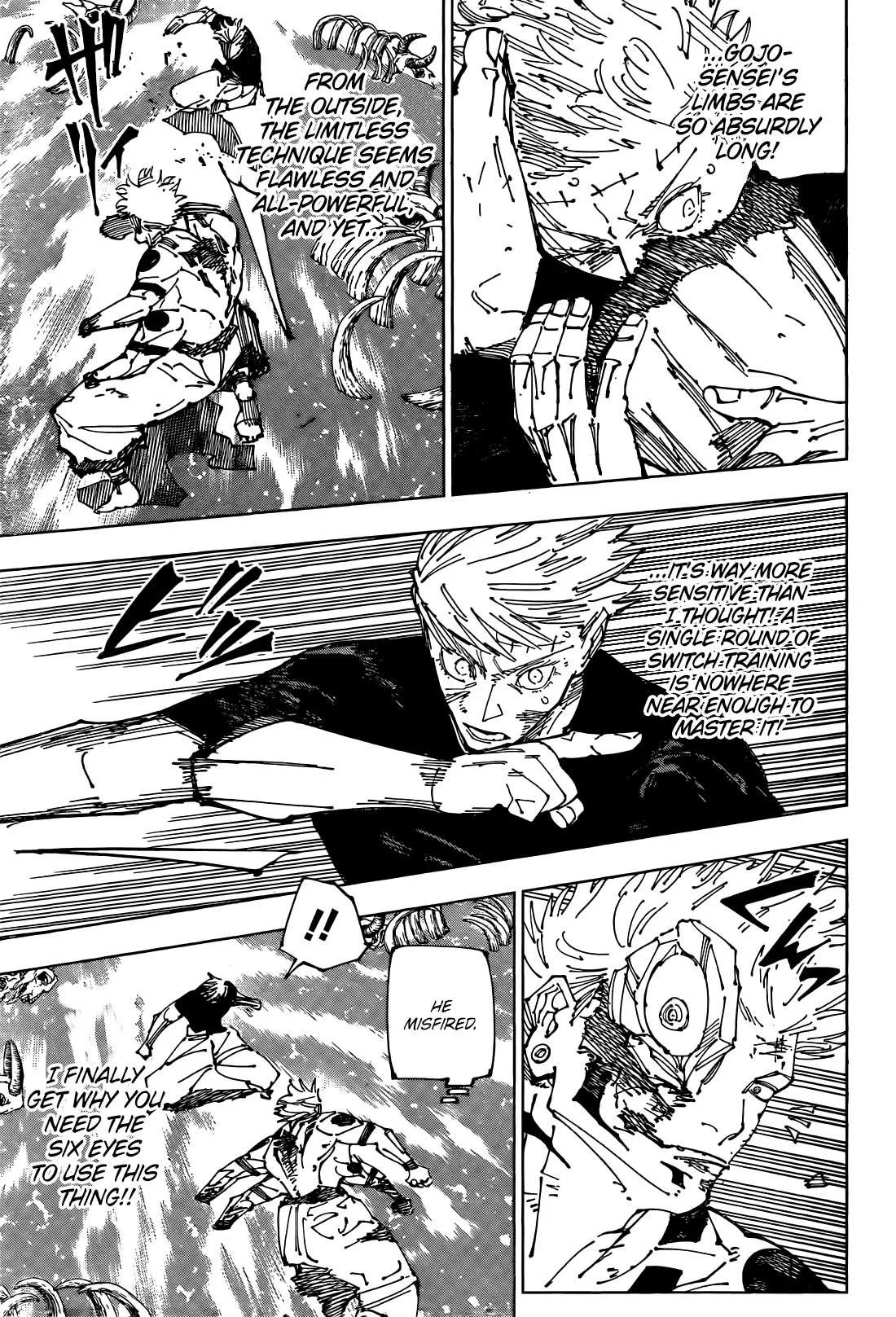 JUJUTSU KAISEN Chapter 262.5 page 7