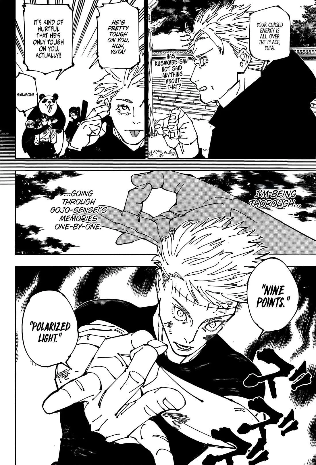 JUJUTSU KAISEN Chapter 262.5 page 10