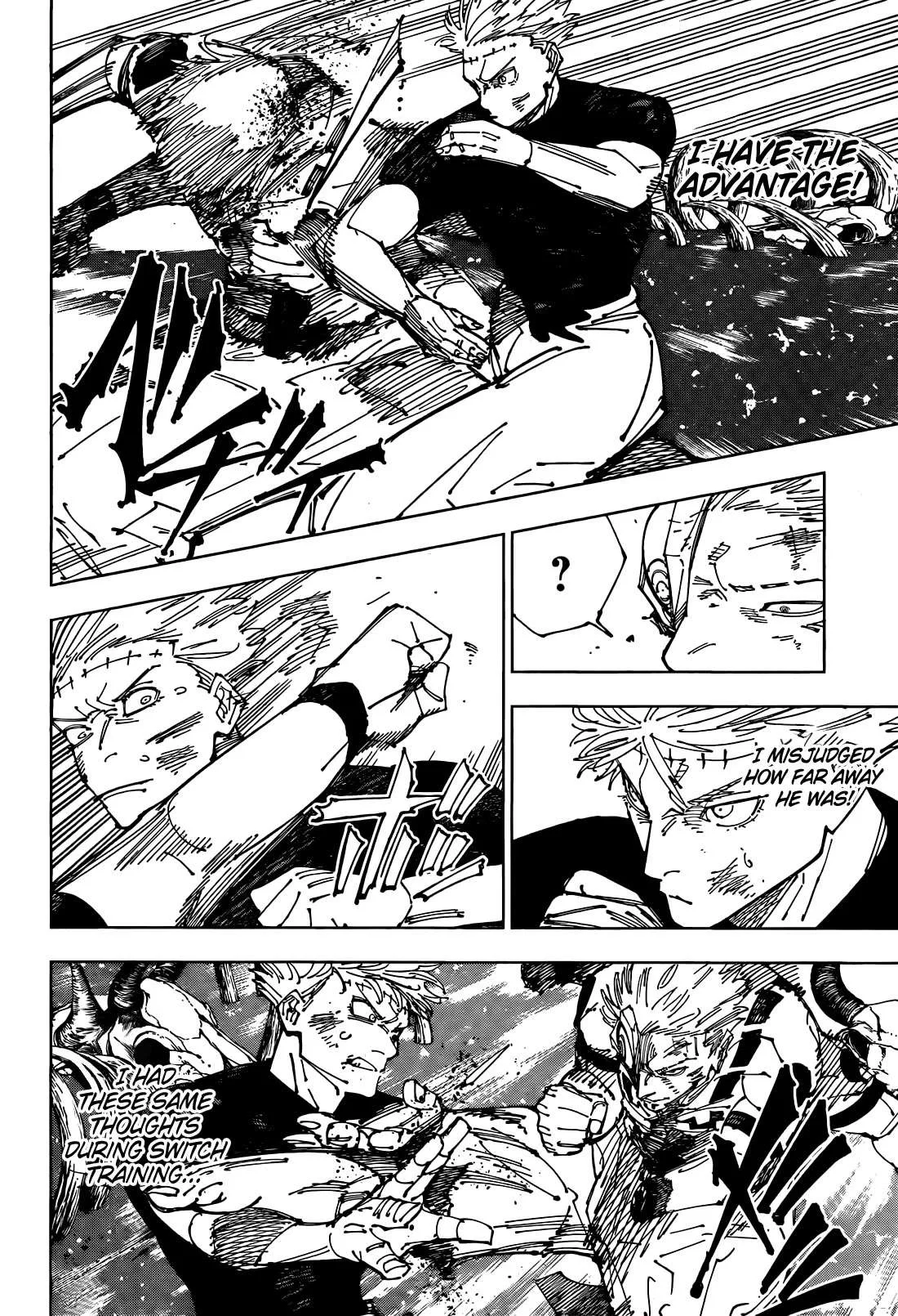 JUJUTSU KAISEN Chapter 262.5 page 6