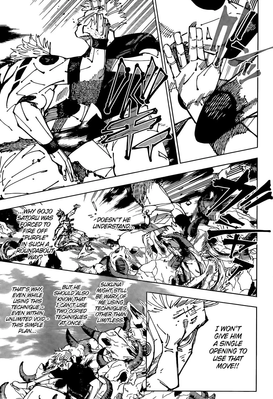 JUJUTSU KAISEN Chapter 262.5 page 11
