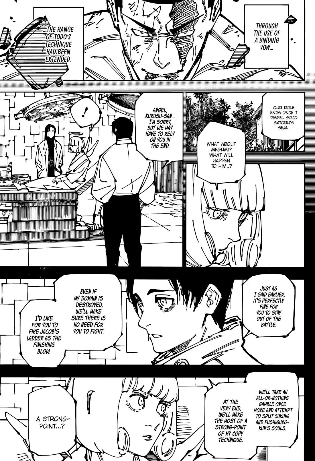 JUJUTSU KAISEN Chapter 263 page 16