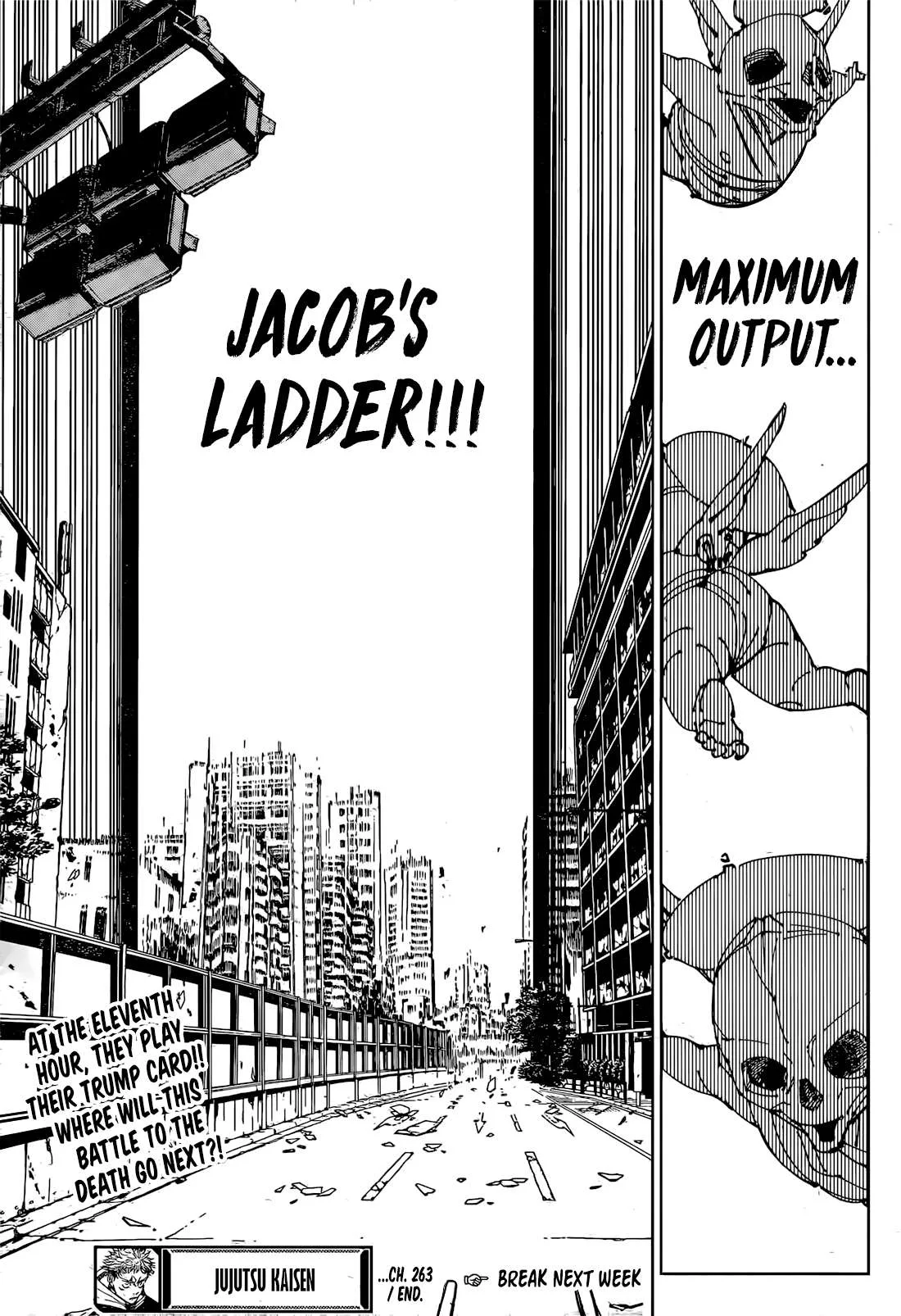 JUJUTSU KAISEN Chapter 263 page 18