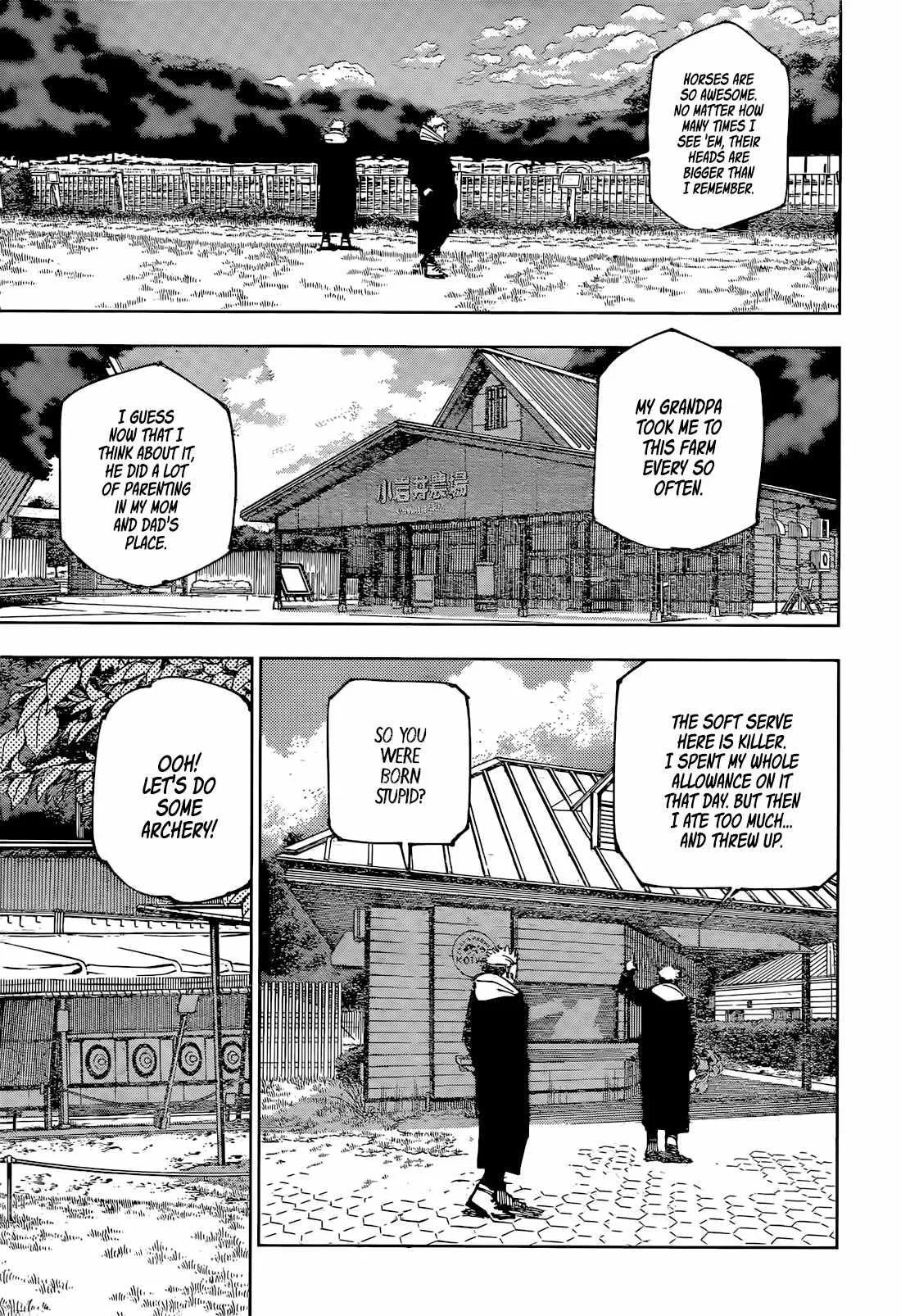 JUJUTSU KAISEN Chapter 265 page 8