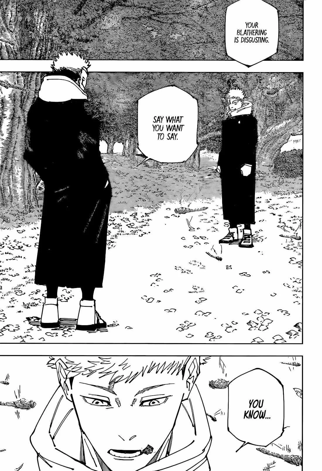 JUJUTSU KAISEN Chapter 265 page 12