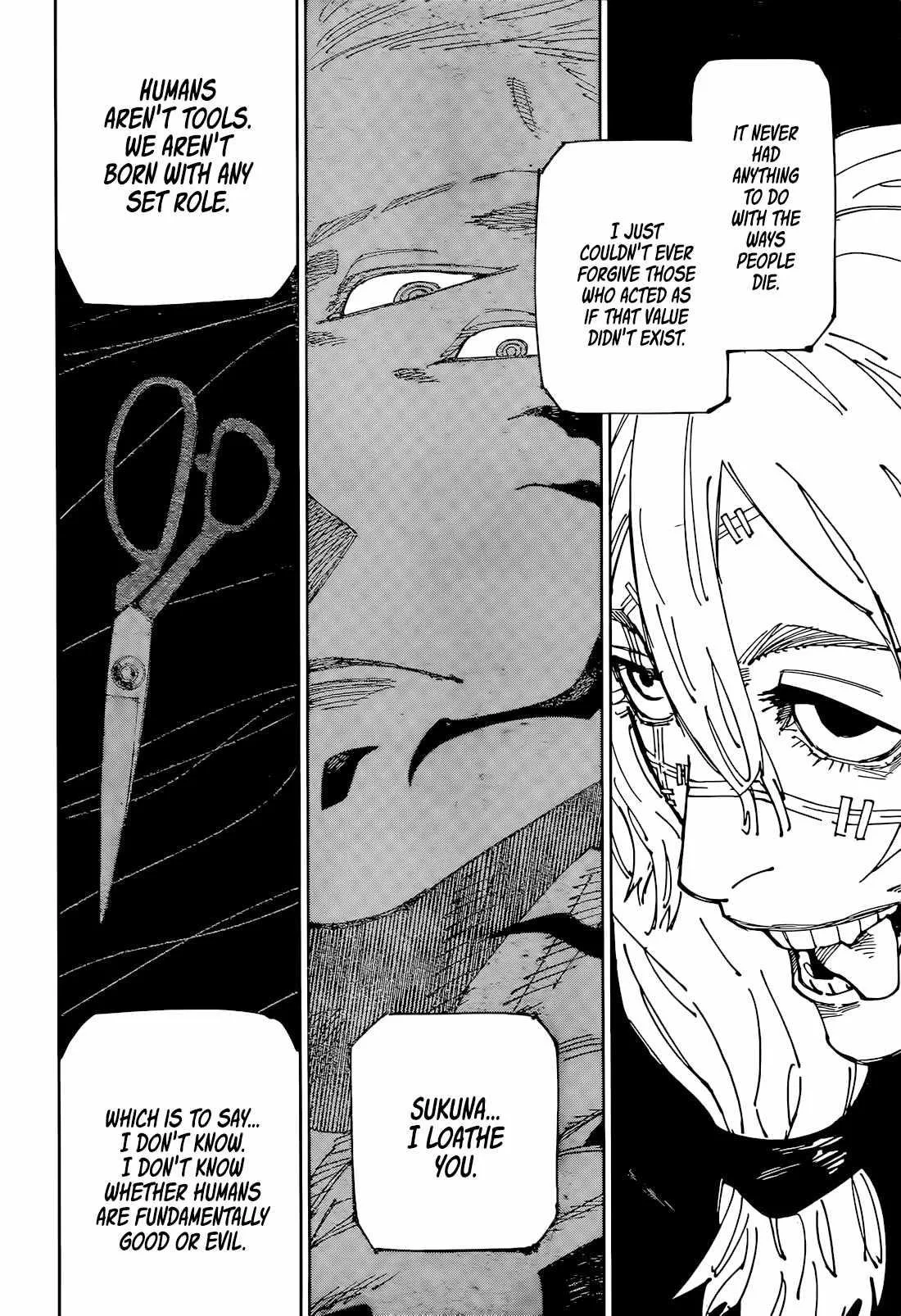 JUJUTSU KAISEN Chapter 265 page 15