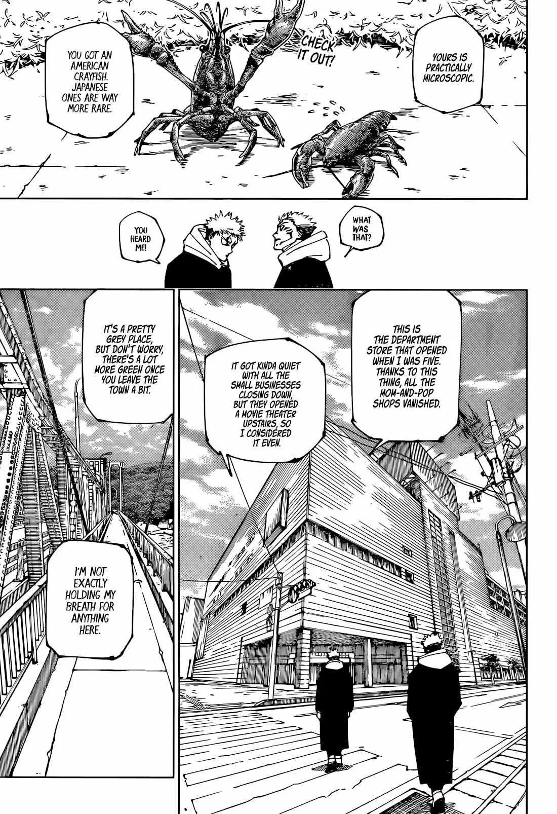 JUJUTSU KAISEN Chapter 265 page 6