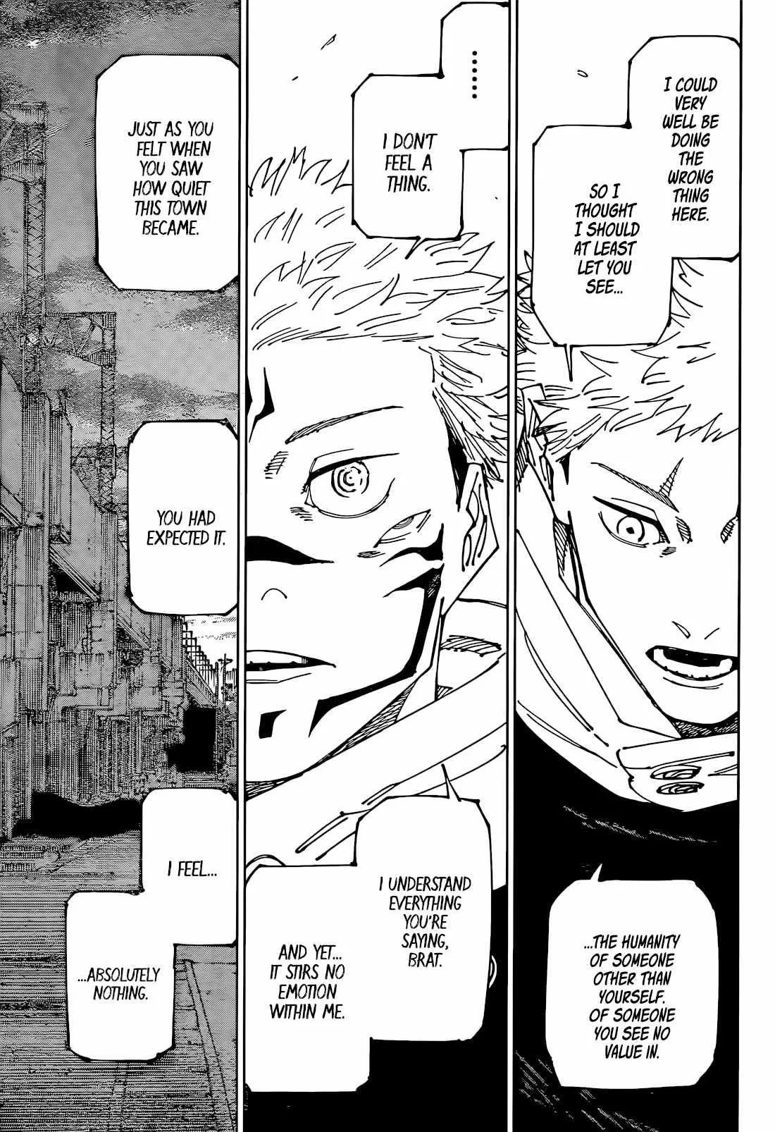 JUJUTSU KAISEN Chapter 265 page 16