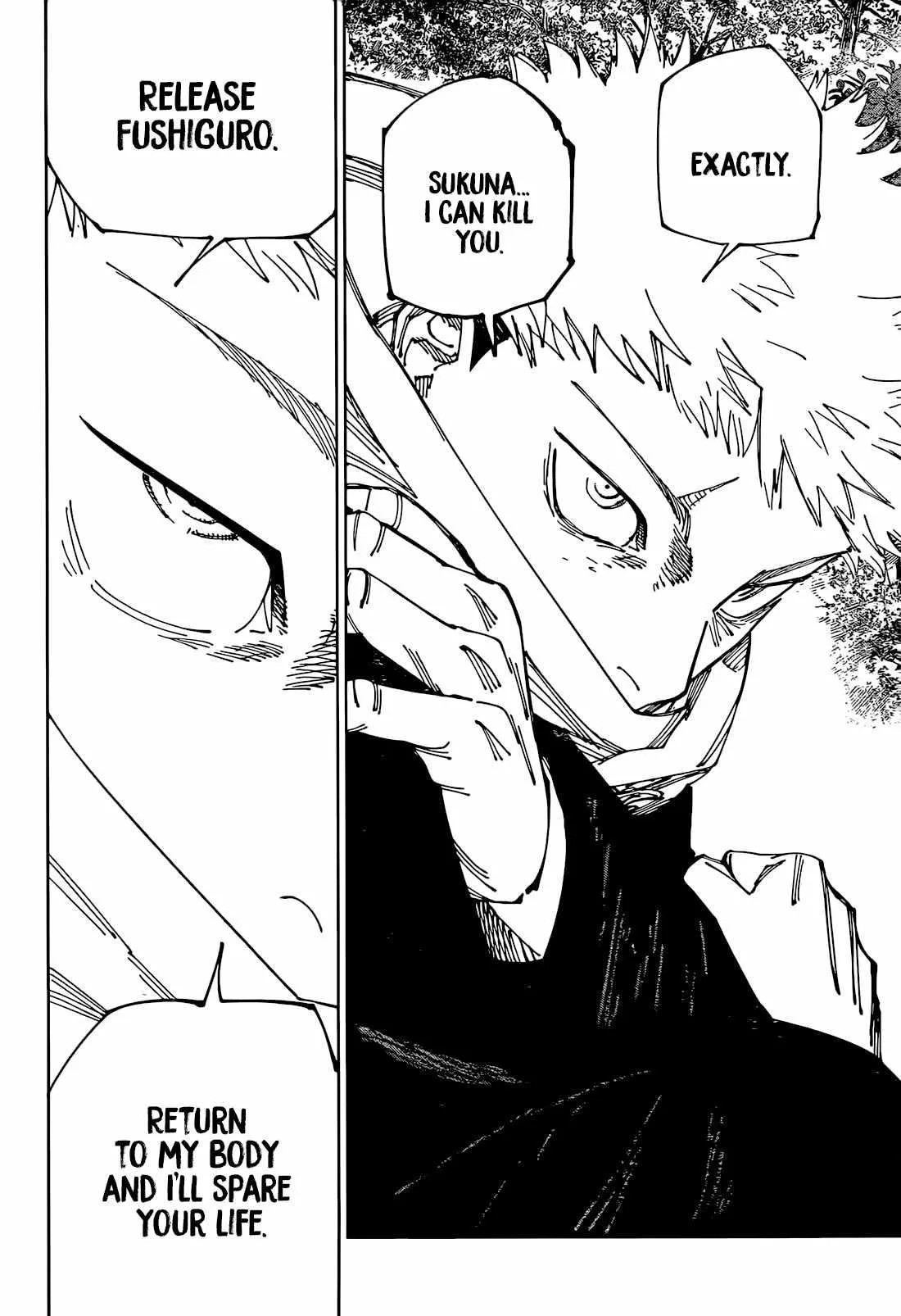 JUJUTSU KAISEN Chapter 265 page 19