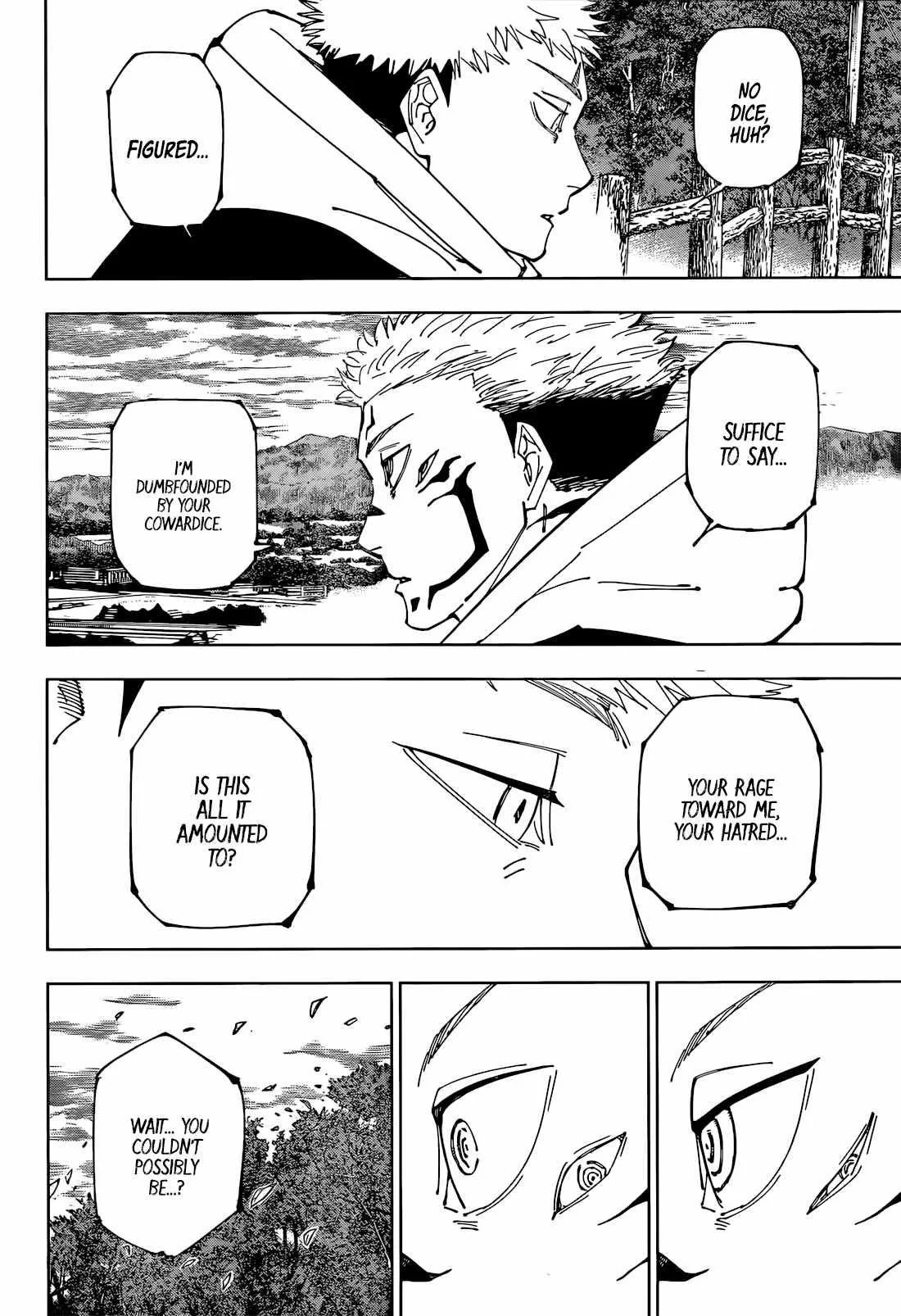JUJUTSU KAISEN Chapter 265 page 17