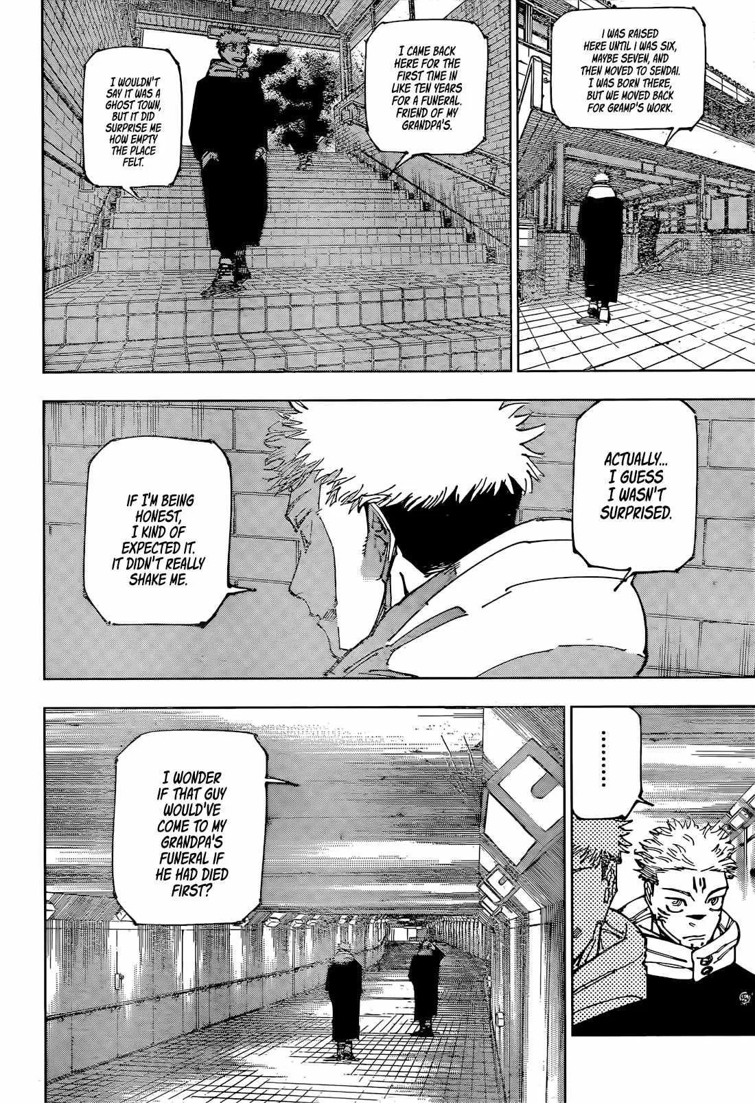 JUJUTSU KAISEN Chapter 265 page 3