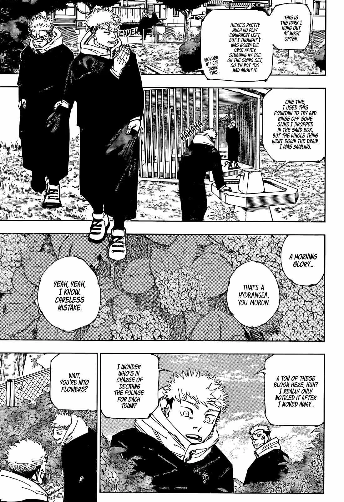 JUJUTSU KAISEN Chapter 265 page 4