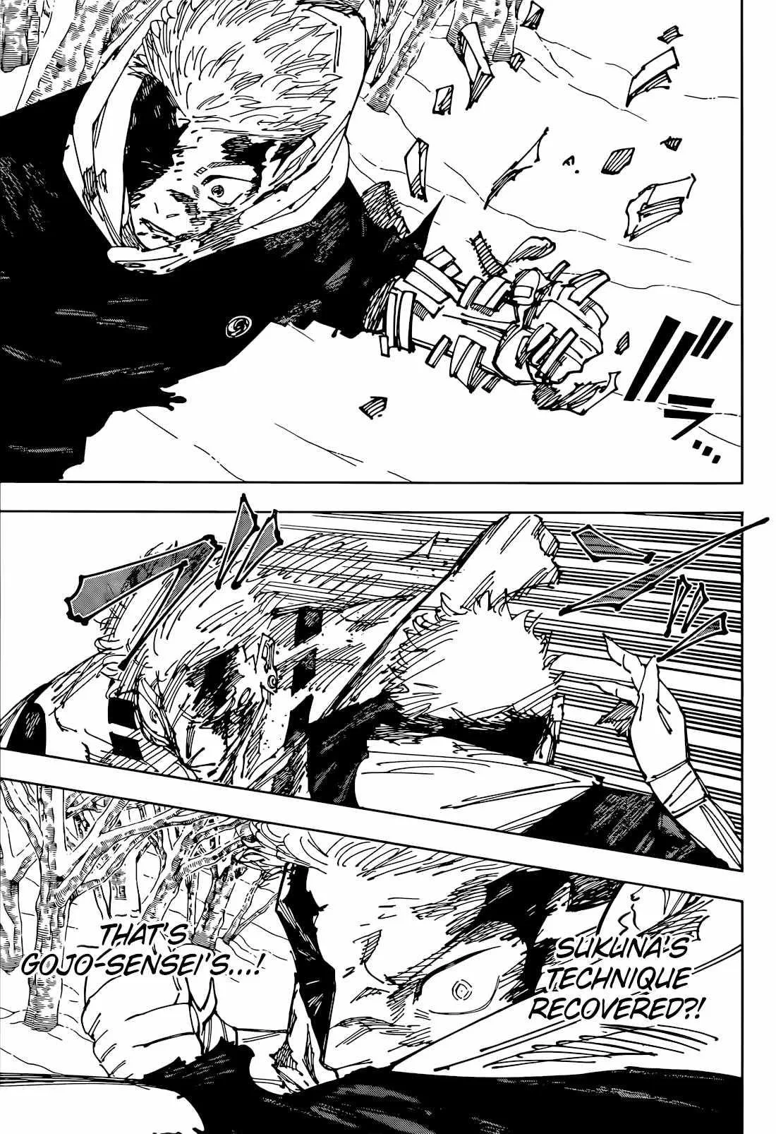JUJUTSU KAISEN Chapter 266 page 18
