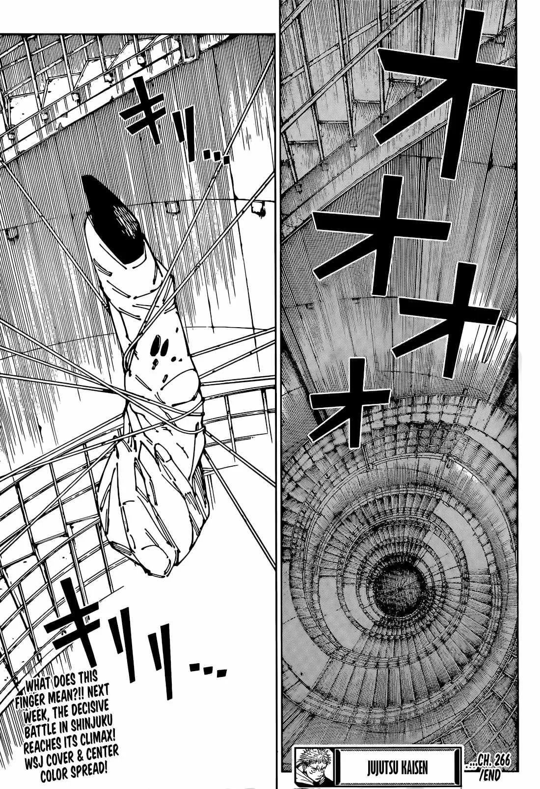 JUJUTSU KAISEN Chapter 266 page 20