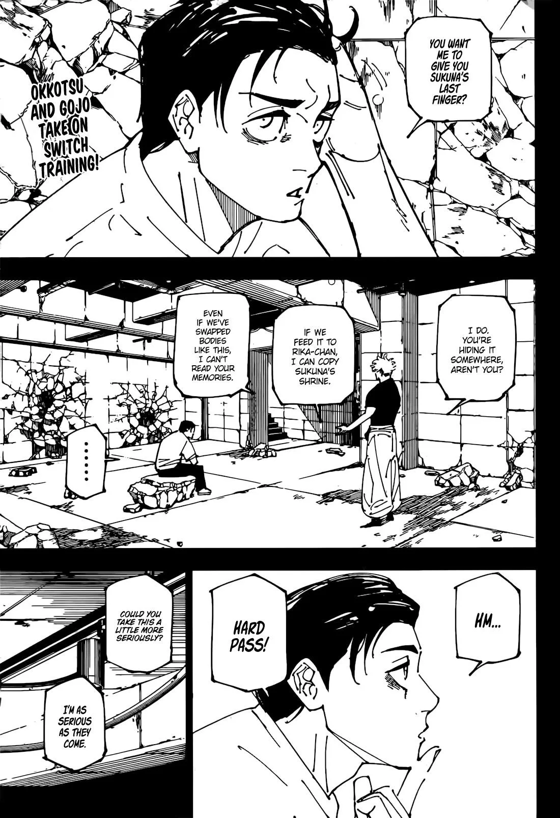 JUJUTSU KAISEN Chapter 267 page 4