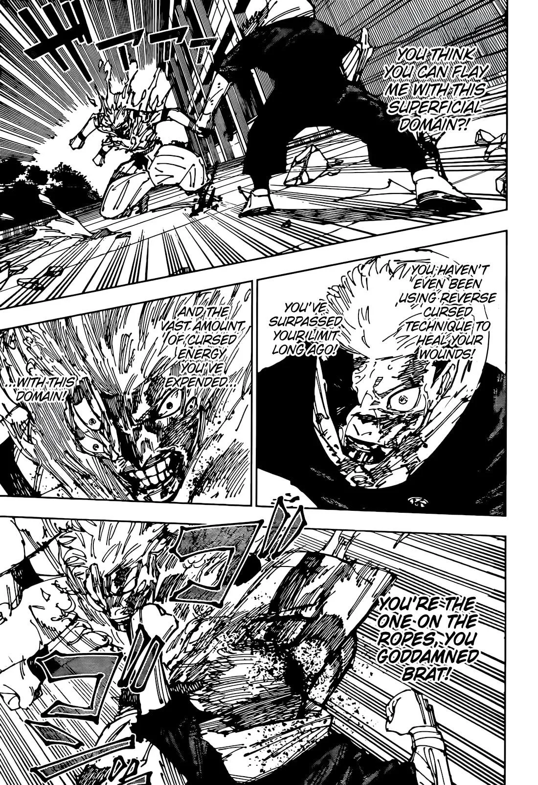 JUJUTSU KAISEN Chapter 267 page 17