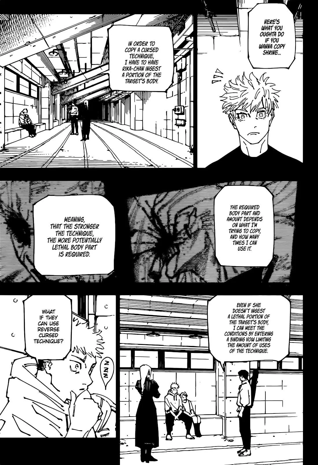 JUJUTSU KAISEN Chapter 267 page 6