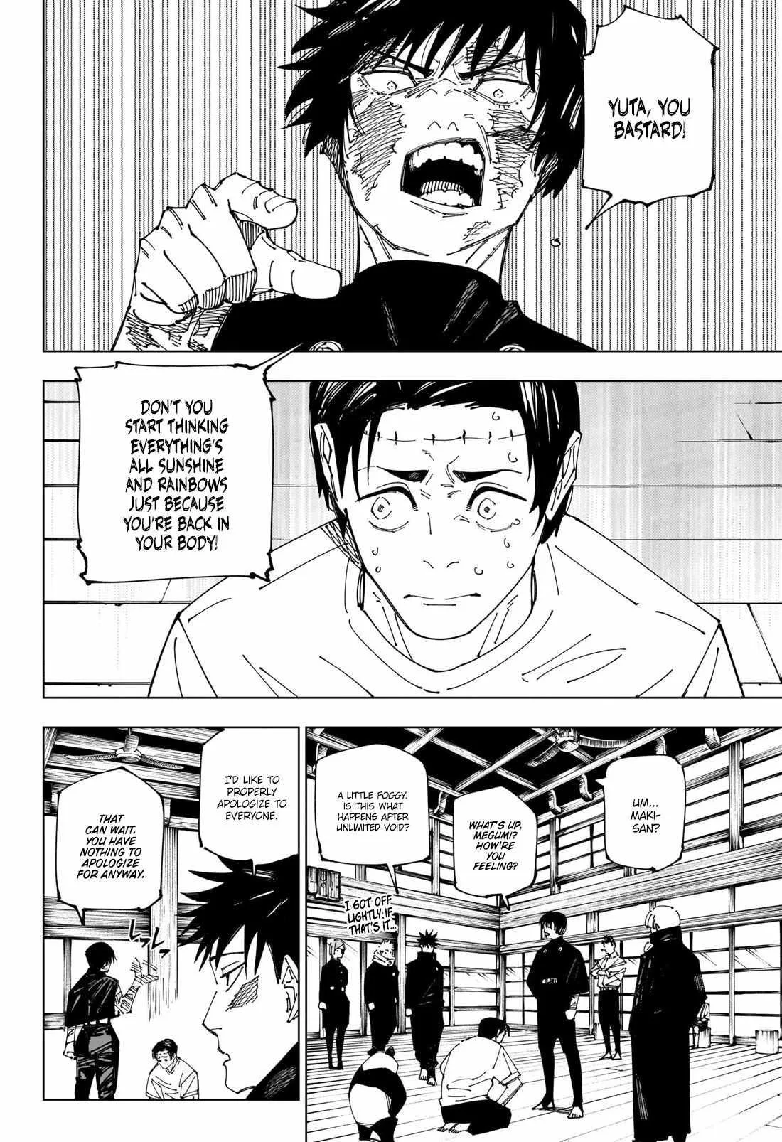JUJUTSU KAISEN Chapter 269 page 3