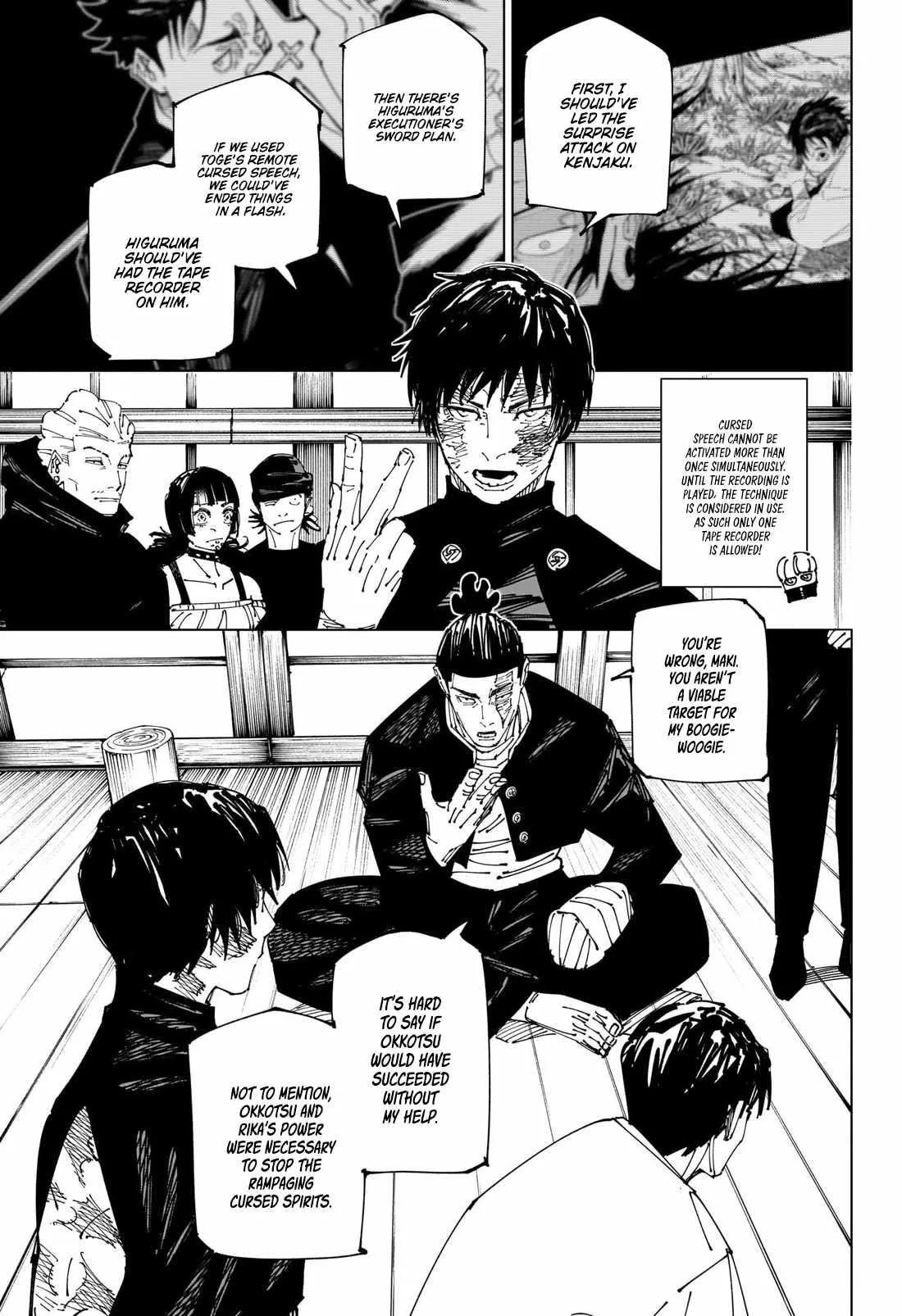 JUJUTSU KAISEN Chapter 269 page 6