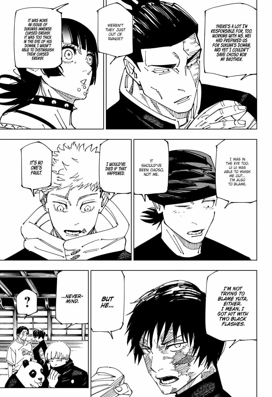 JUJUTSU KAISEN Chapter 269 page 10