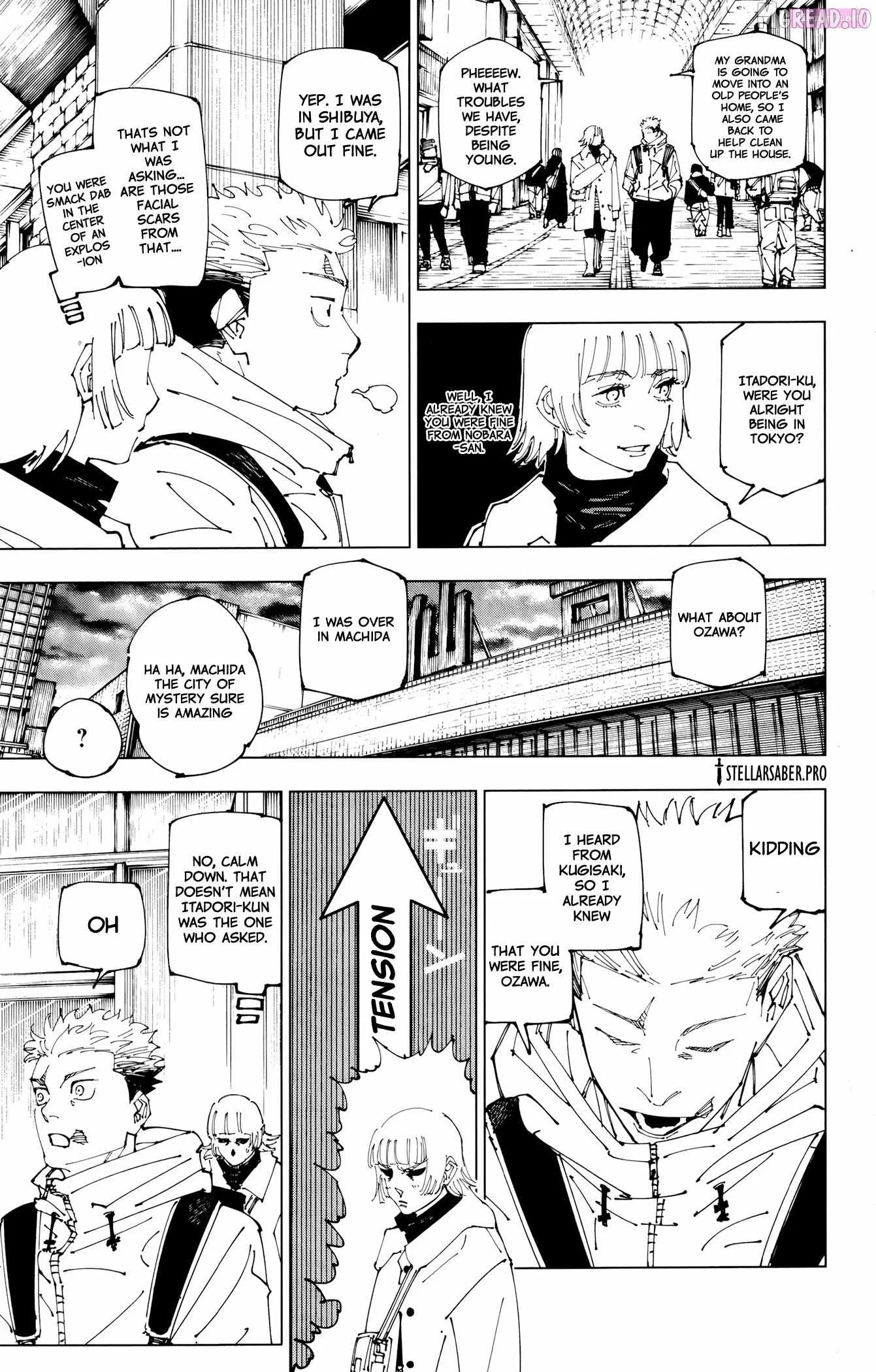 JUJUTSU KAISEN Chapter 272 page 3