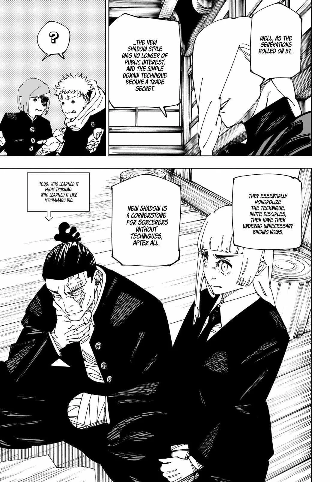 JUJUTSU KAISEN Chapter 269 page 14