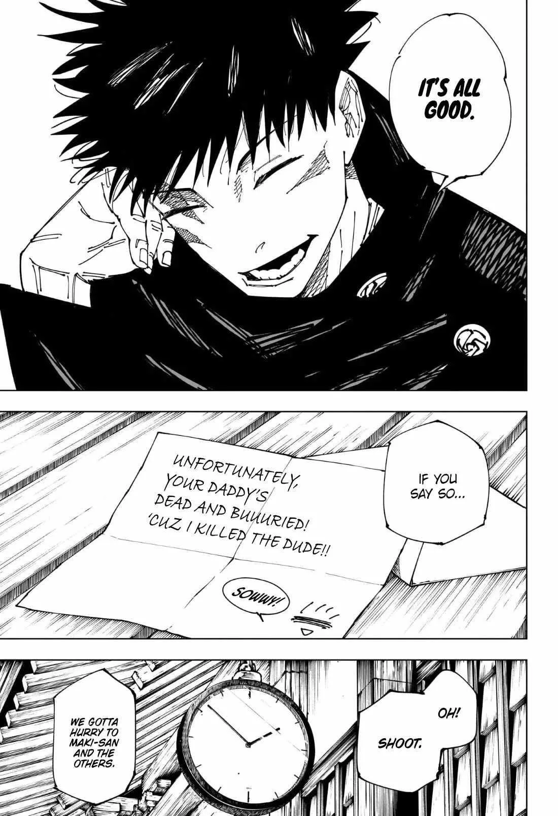 JUJUTSU KAISEN Chapter 268 page 17