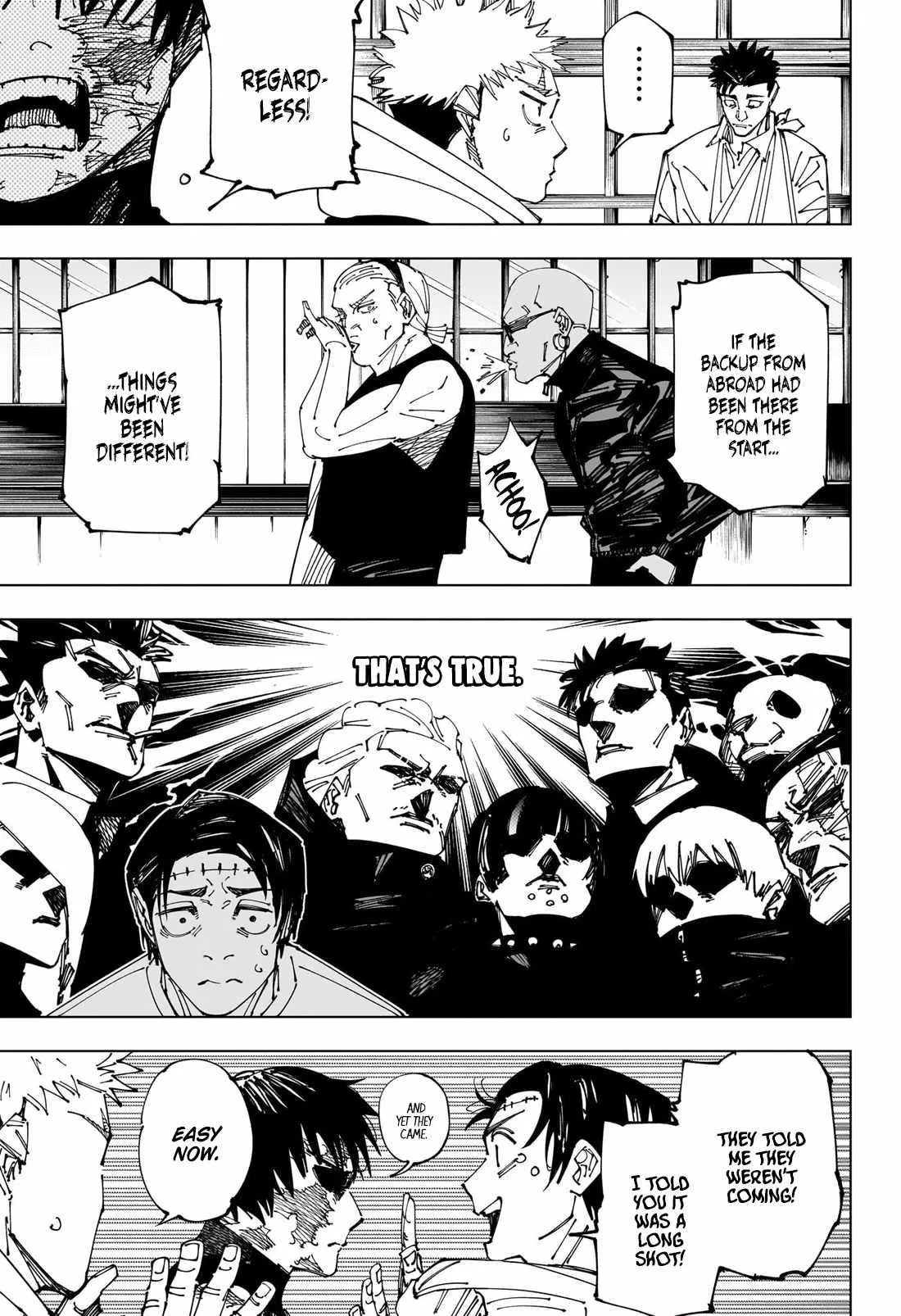 JUJUTSU KAISEN Chapter 269 page 8