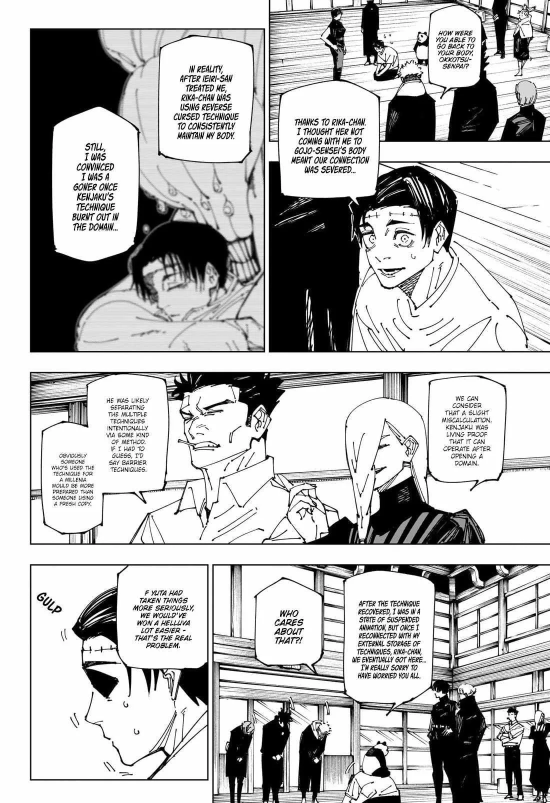 JUJUTSU KAISEN Chapter 269 page 5