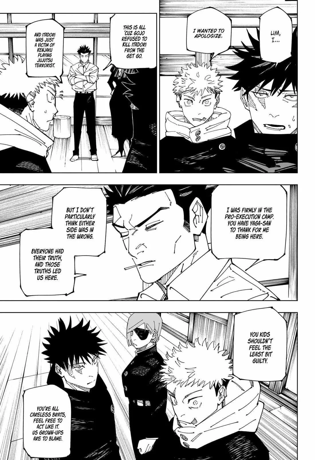 JUJUTSU KAISEN Chapter 269 page 4