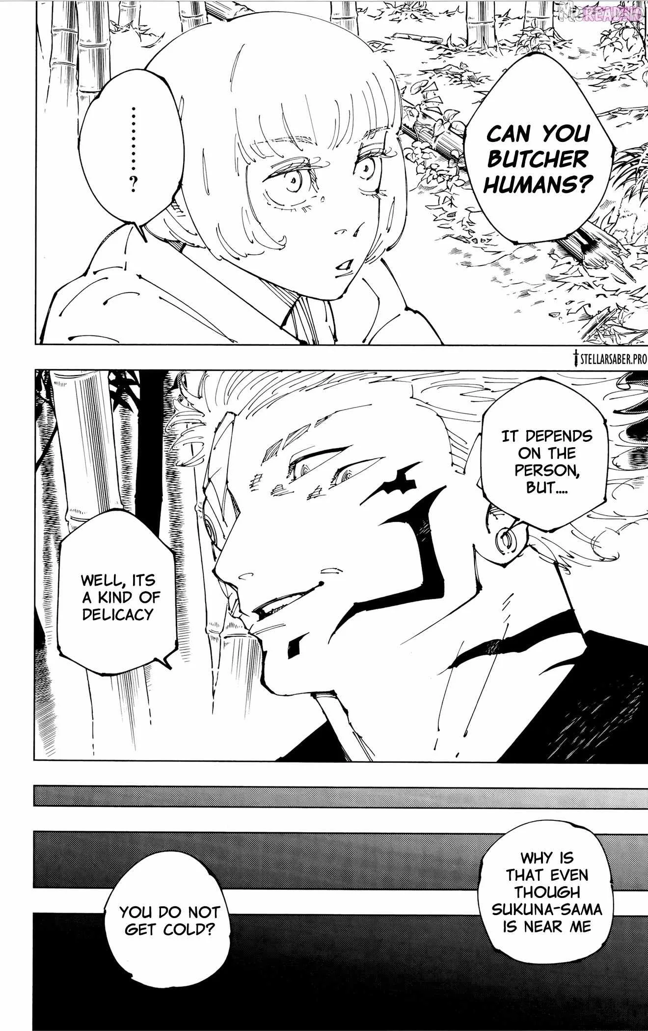 JUJUTSU KAISEN Chapter 272 page 19