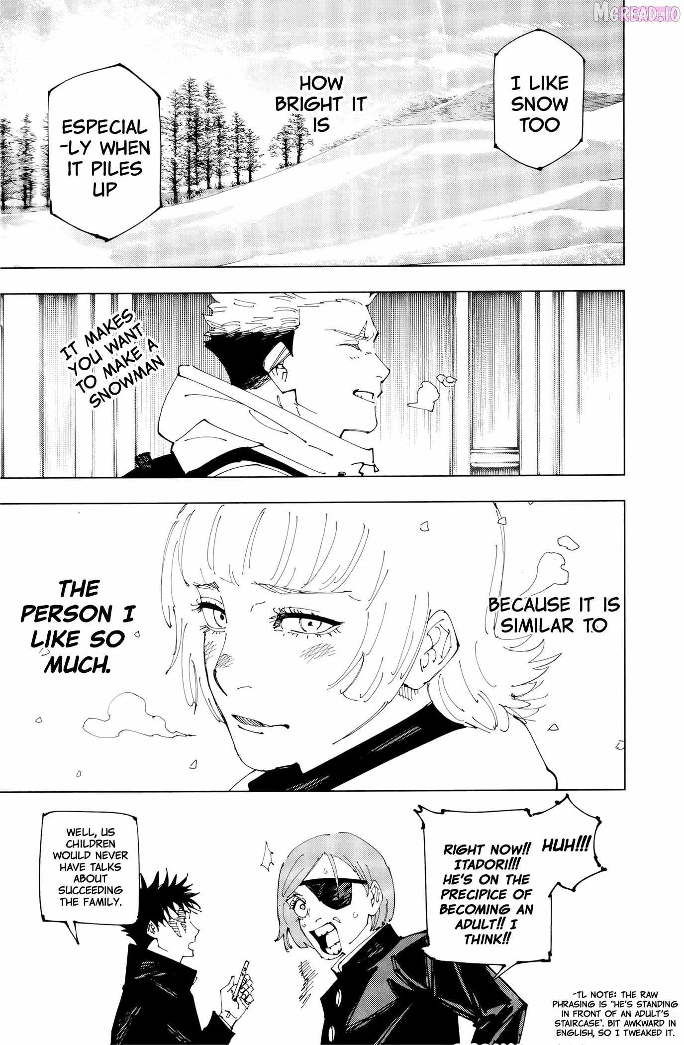 JUJUTSU KAISEN Chapter 272 page 6